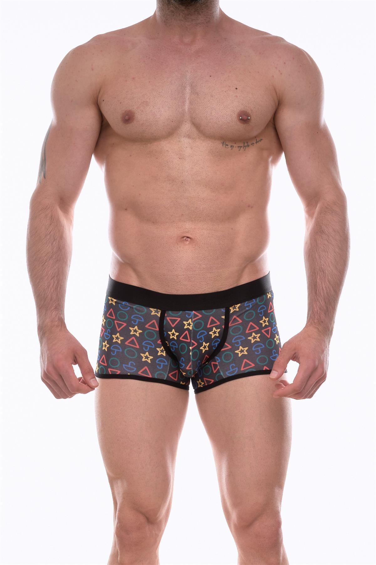 Don Moris Erkek Desenli Mini Boxer