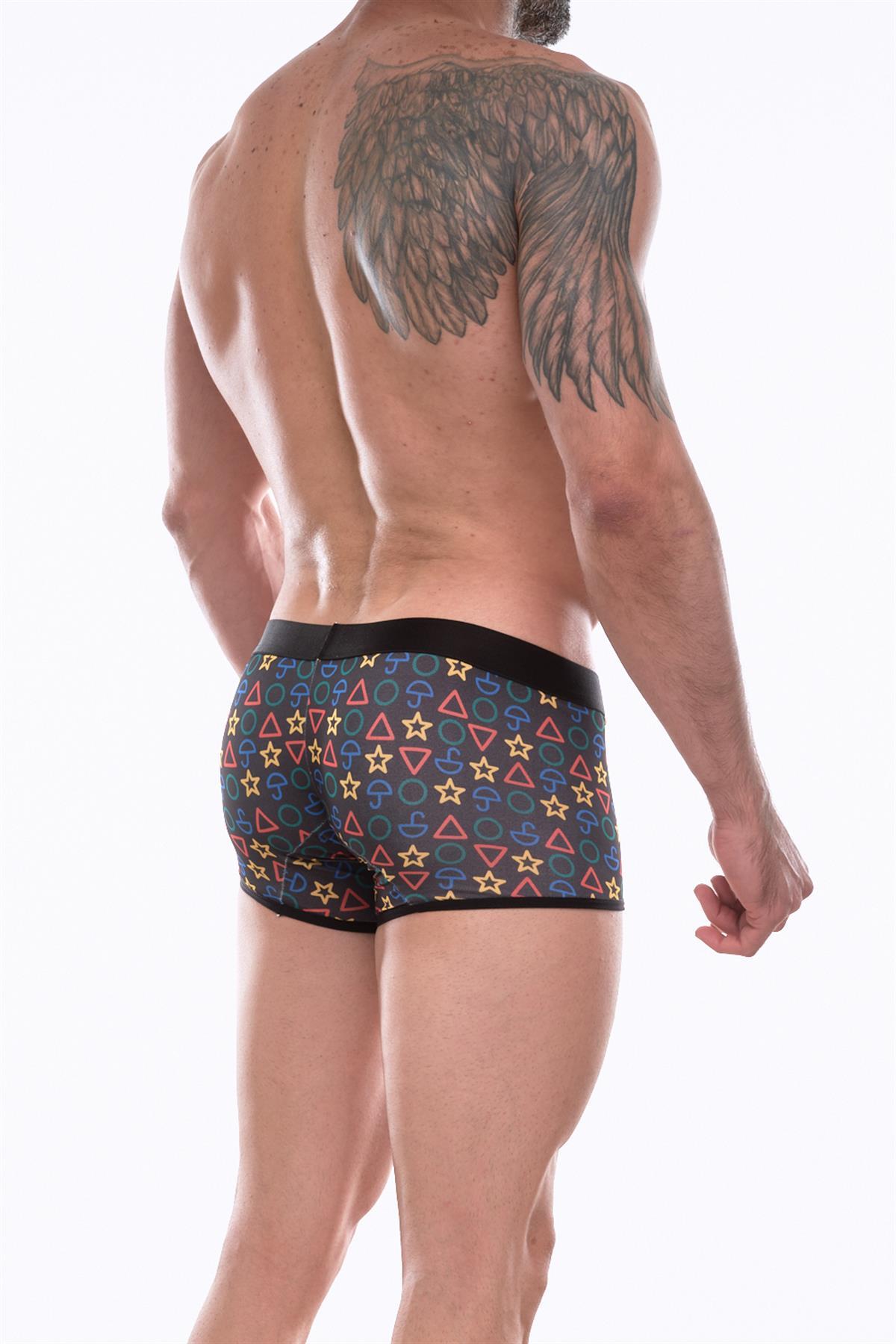 Don Moris Erkek Desenli Mini Boxer