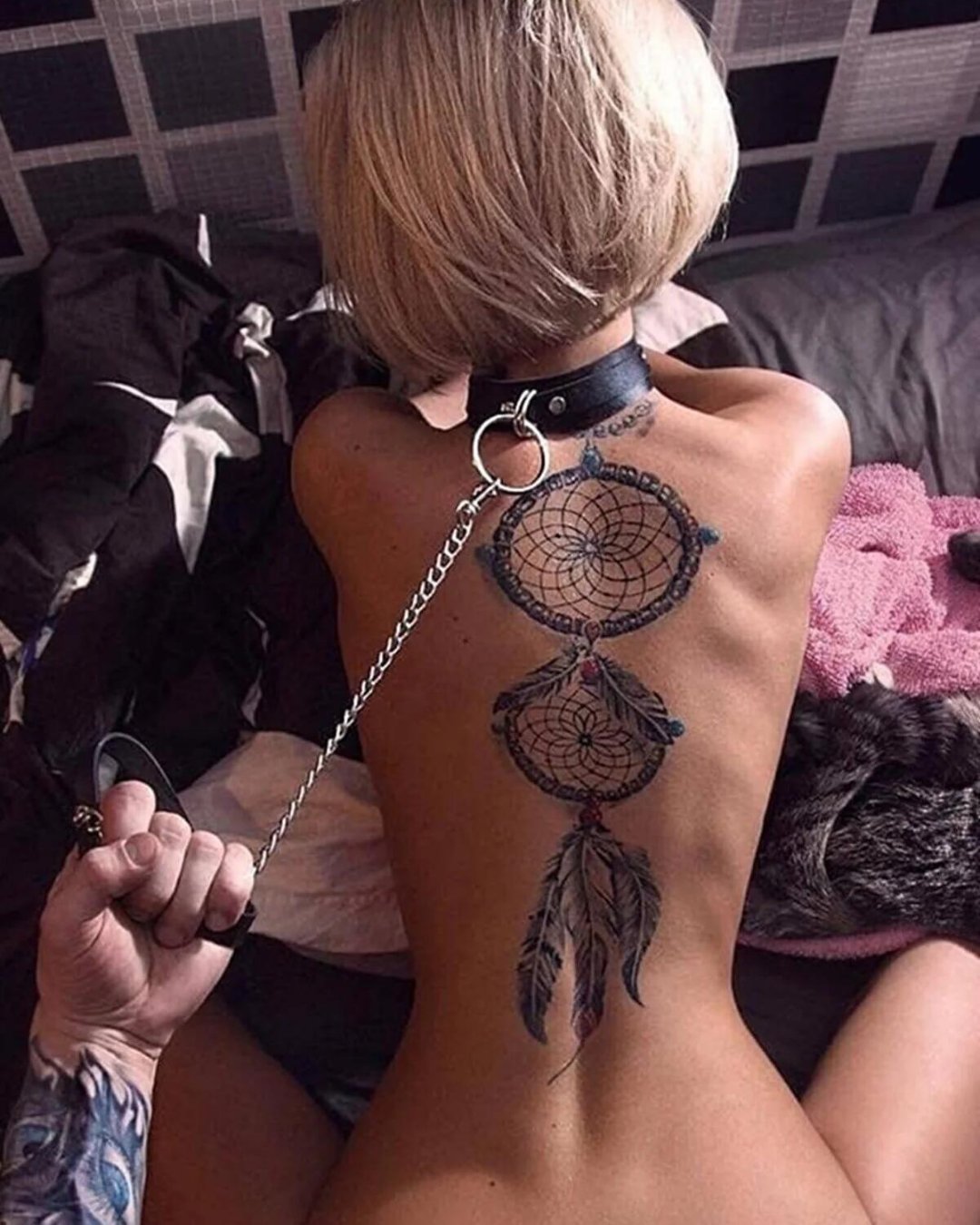 Fantezi Seksi Deri Harness Tasma BC5394