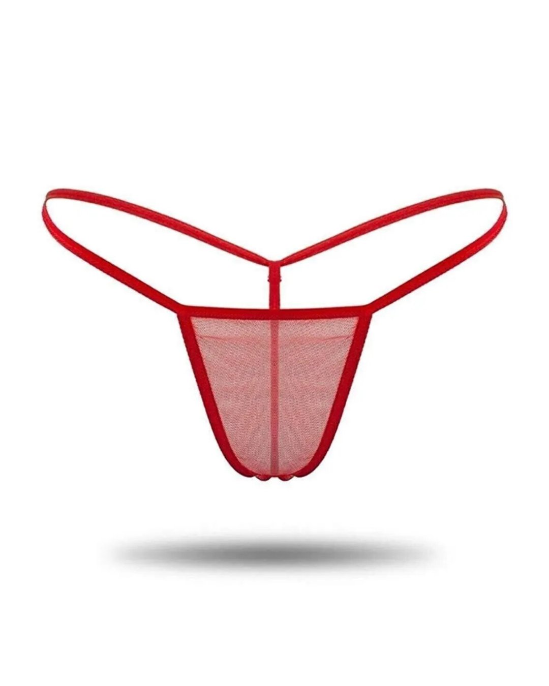 Kadın 3'lü Transparan Tül String BC1304