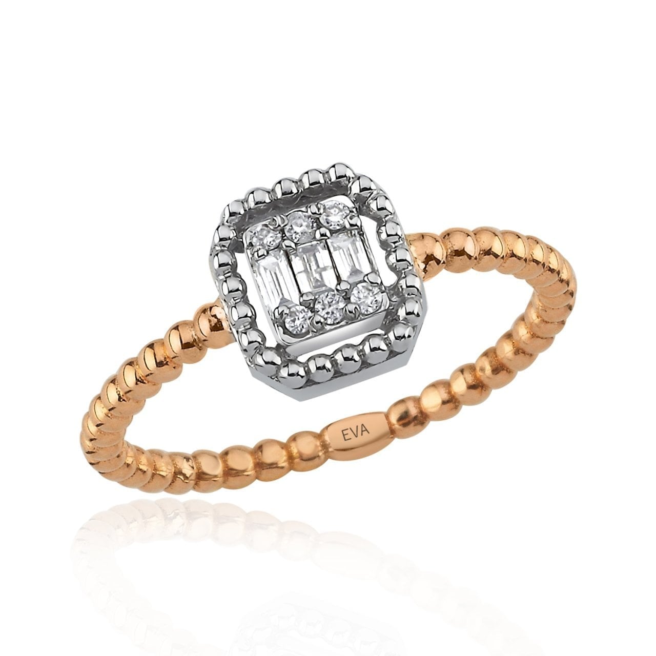 0,11 Karat Vintage Tasarım Yüzük 10