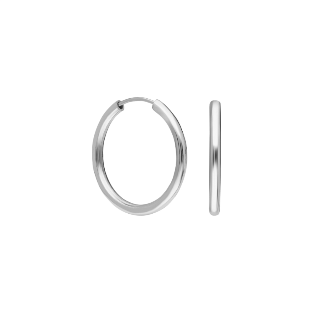 14mm Halka Küpe719952 Gold