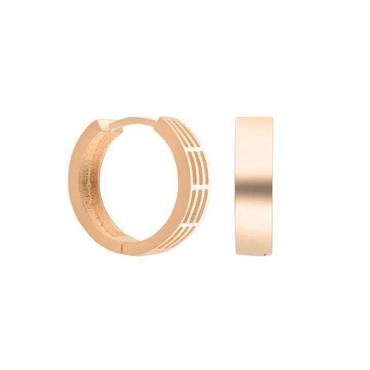 Basic Halka Küpe 717060 Rose