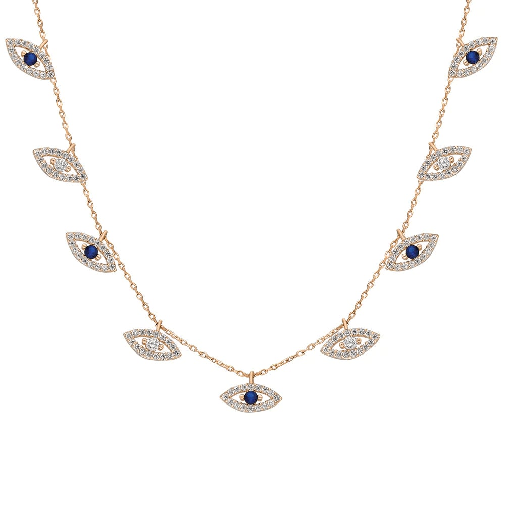 Blue Eyes Kolye 718945 Rose