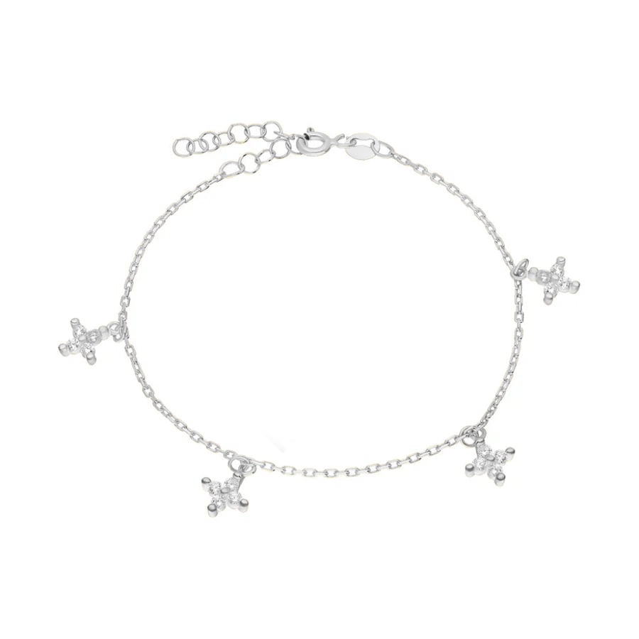 Çiçek Bileklik 718522 Silver