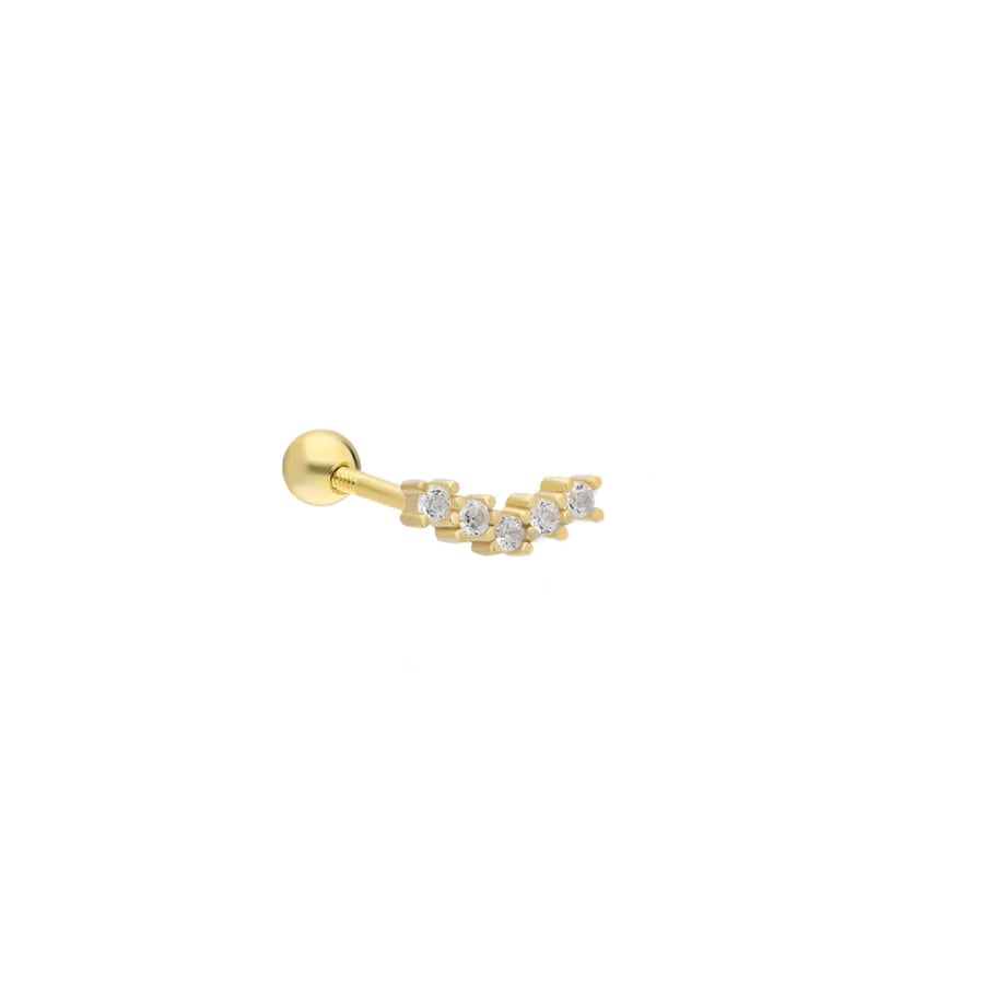 Hill Piercing 717124 Gold