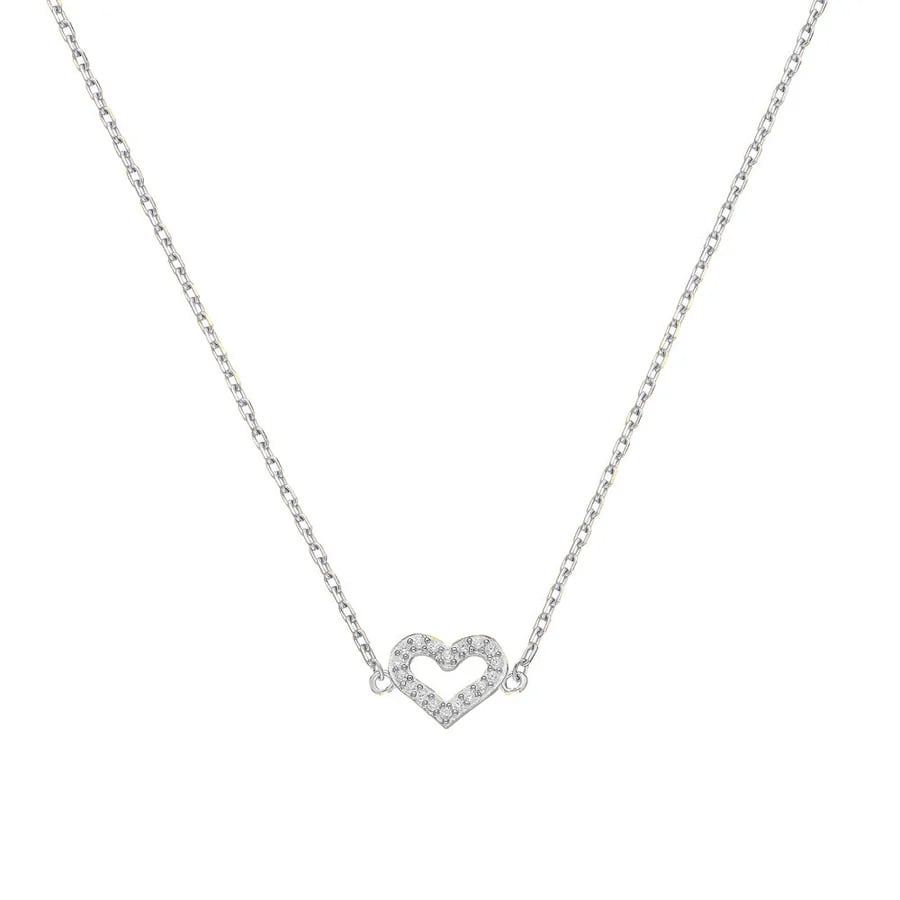 Kalp Kolye 718012 Silver