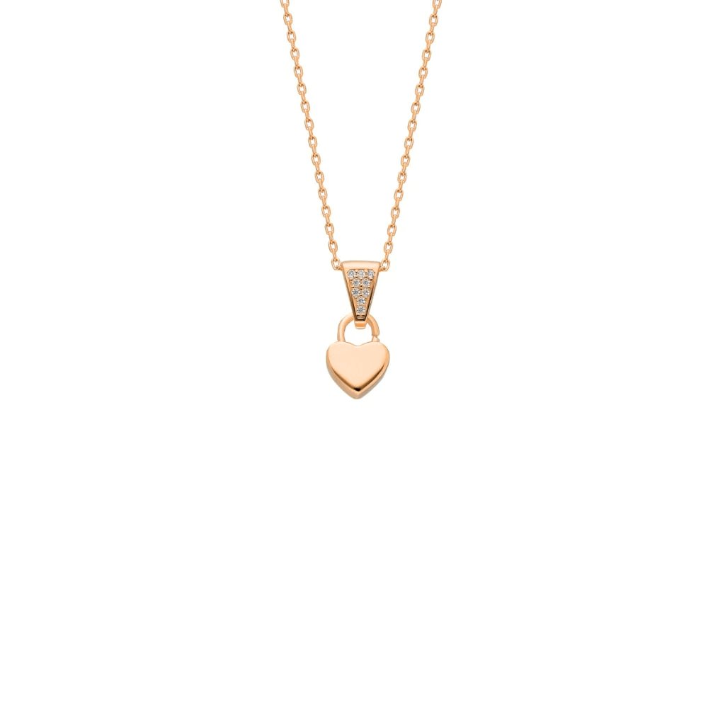 Kalp Kolye 718933 Rose
