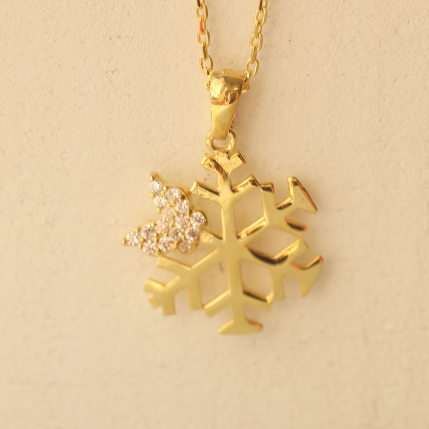 Kar Tanesi Kolye 718955 Silver