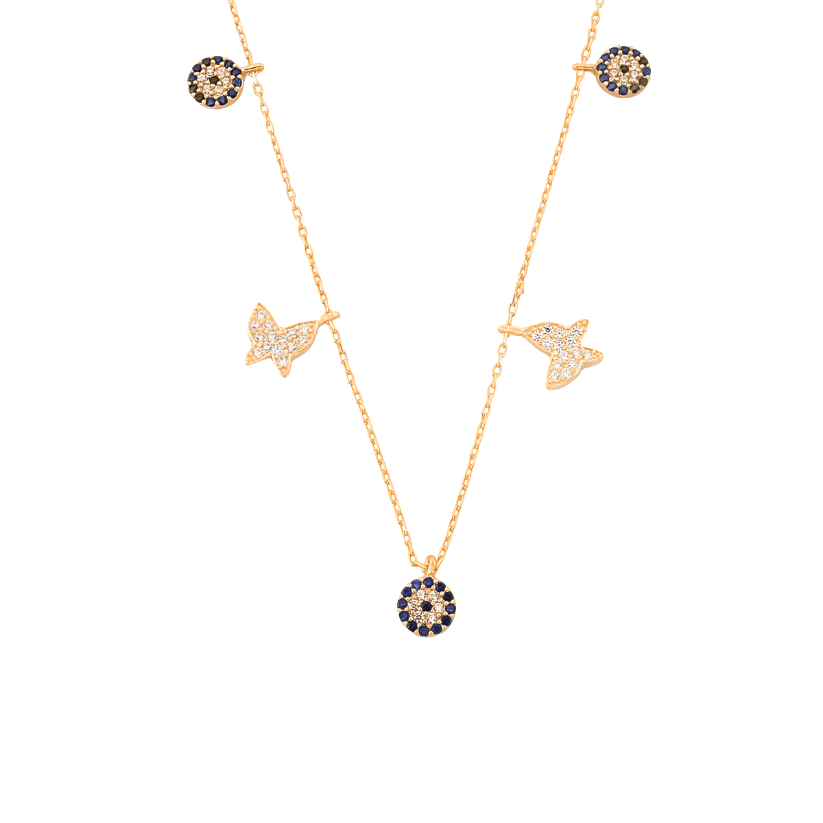 Kelebek Charm Kolye 718901