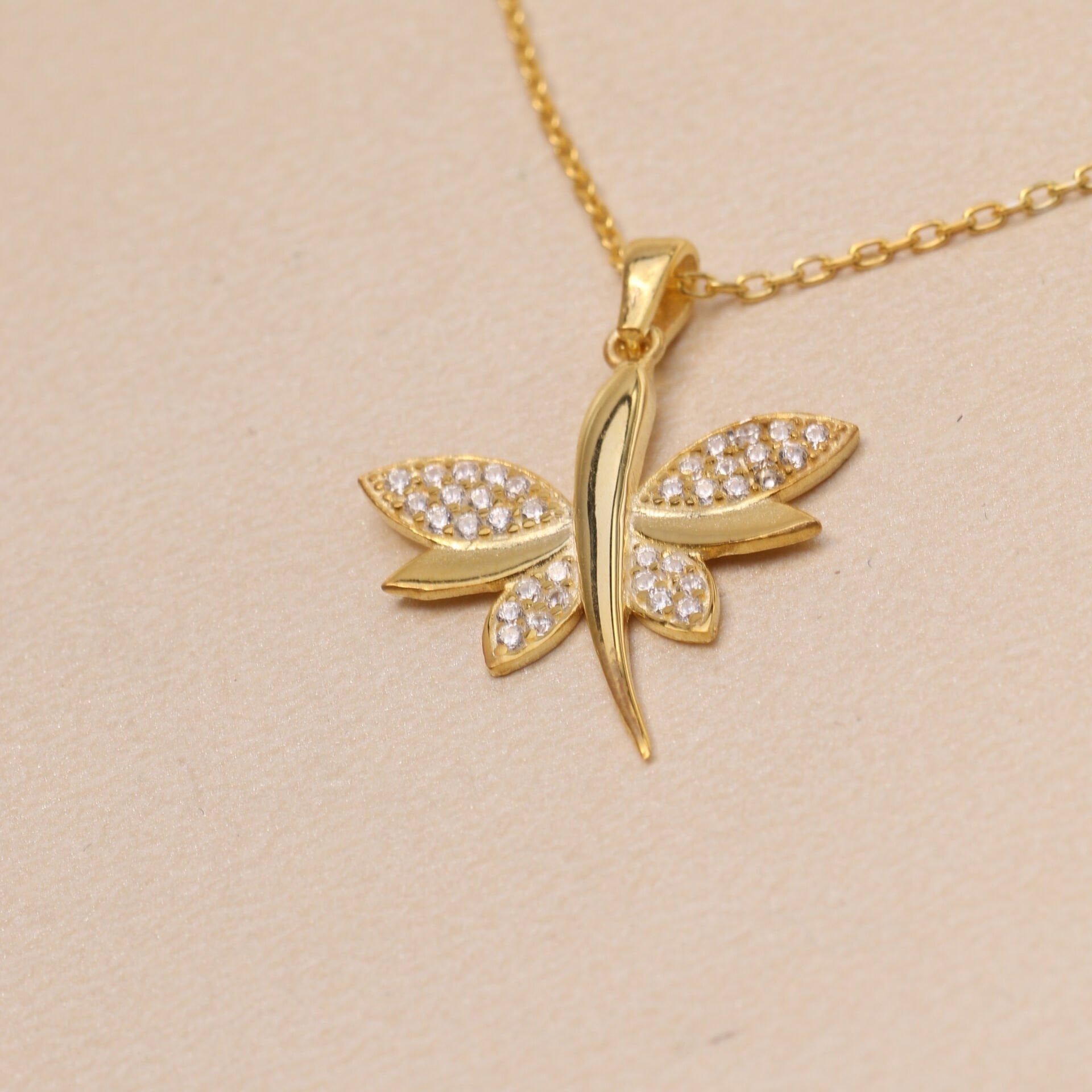 Yusufçuk Kolye 718934 Gold