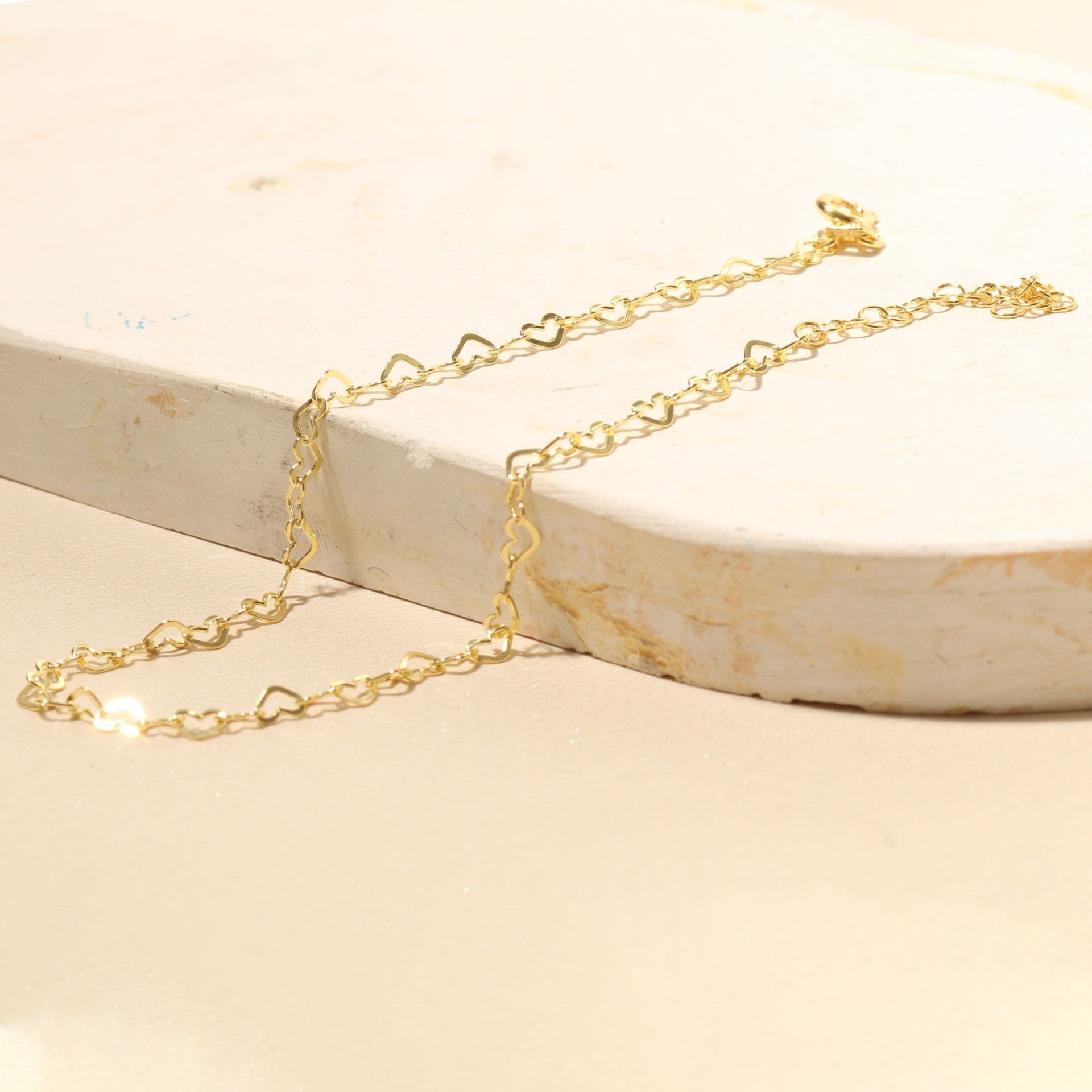 Zincir Kalp Halhal 718529 Gold