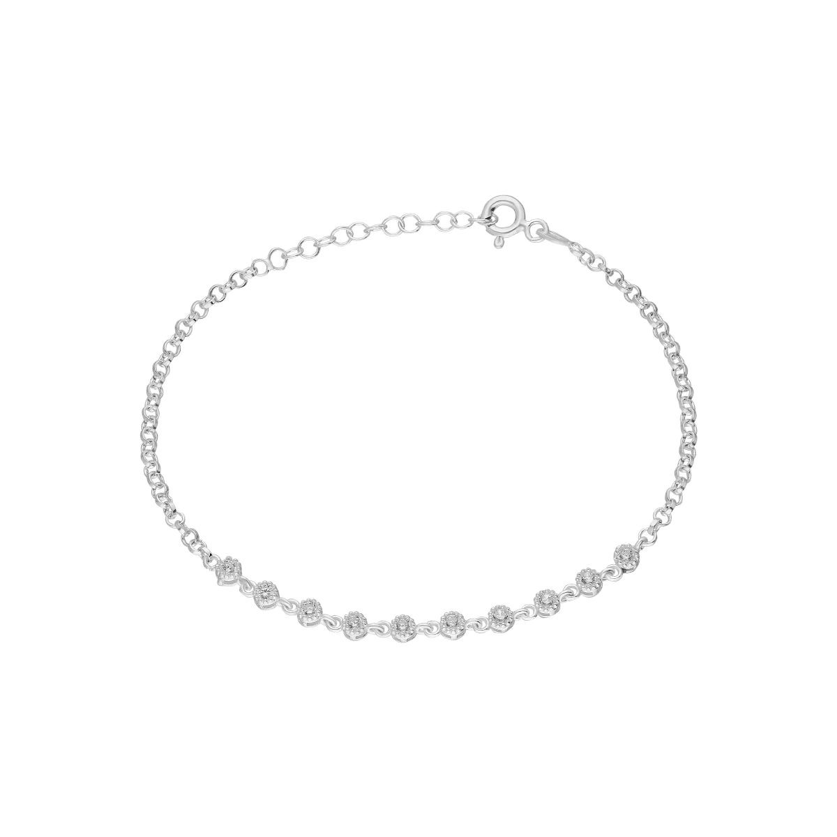 Zirkon Taşlı Bileklik 717008 Rose