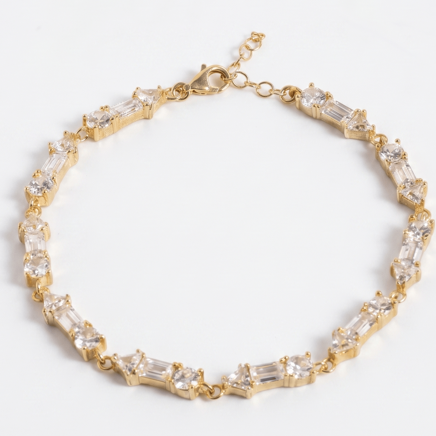 Zirkon Taşlı Bileklik 718553 Gold