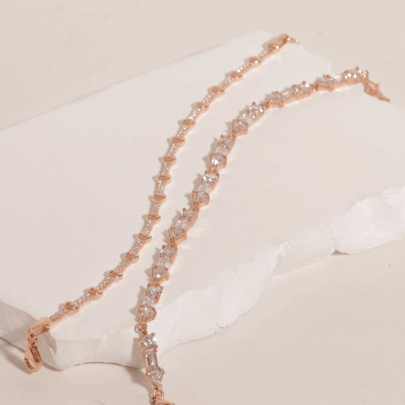 Zirkon Taşlı Bileklik 718553 Rose