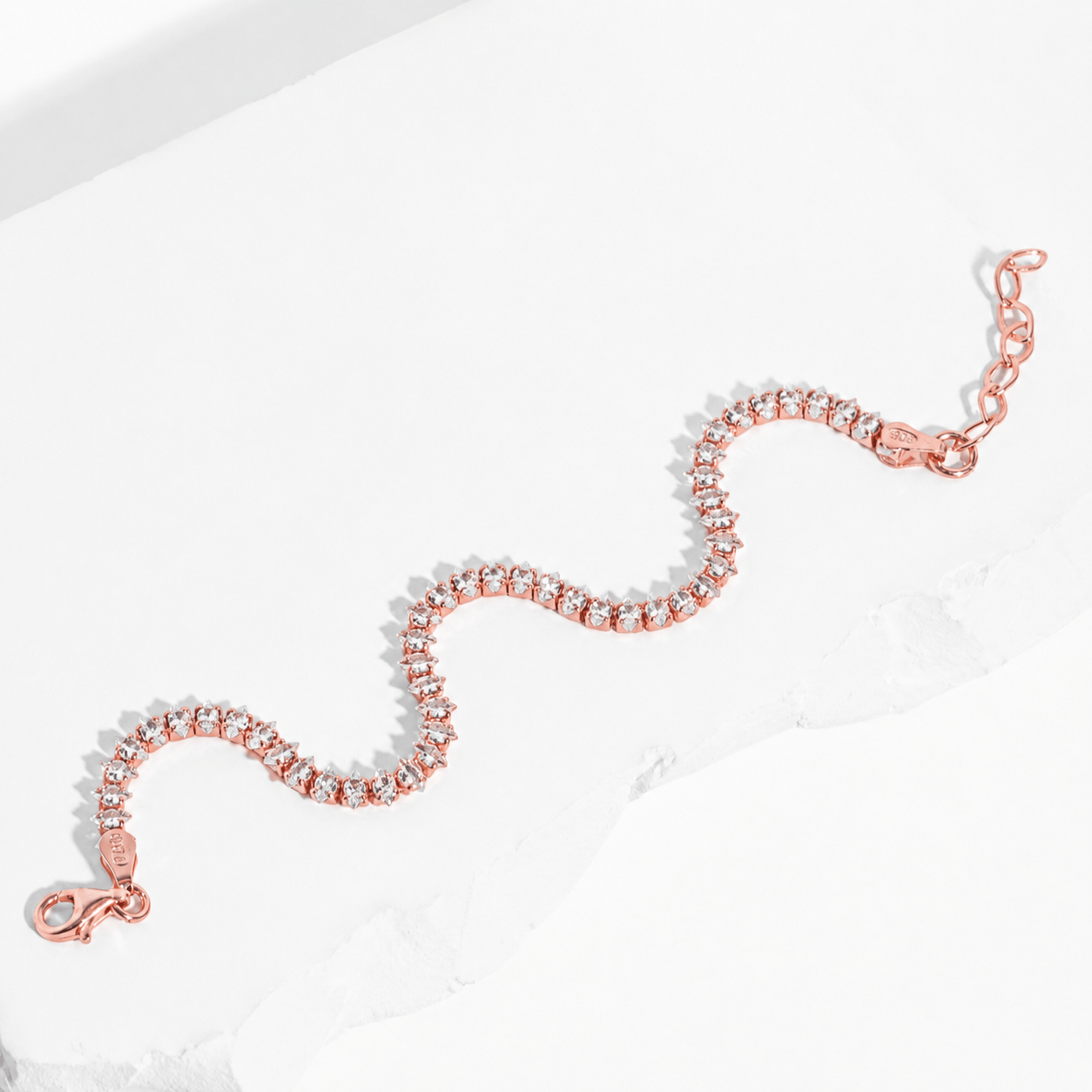 Zirkon Taşlı Bileklik 718554 Rose