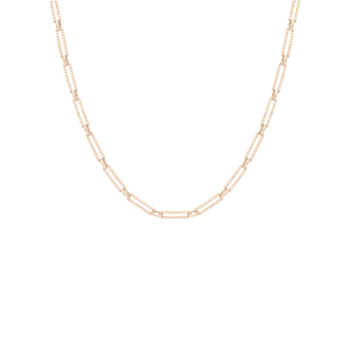 Zirkon Taşlı Zincir 718920 Rose