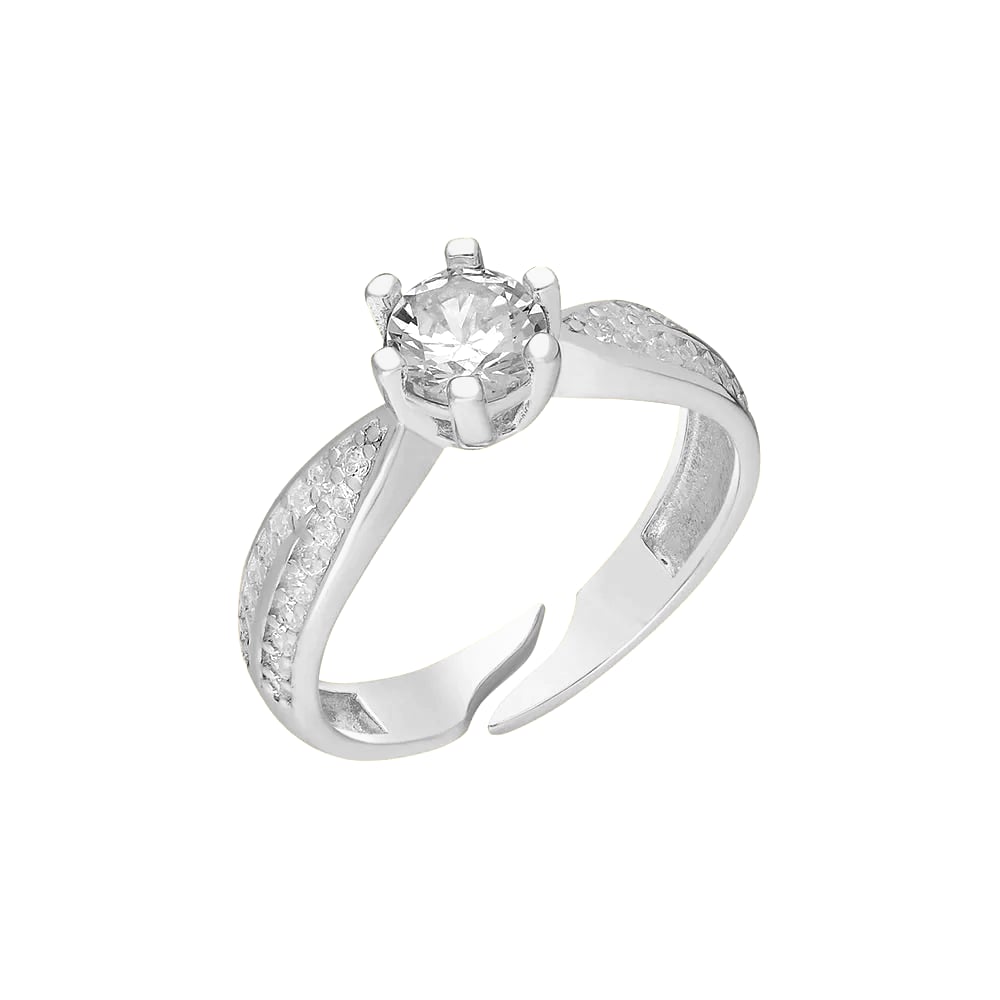 Zirkon Tektaş Yüzük 718863 Rose