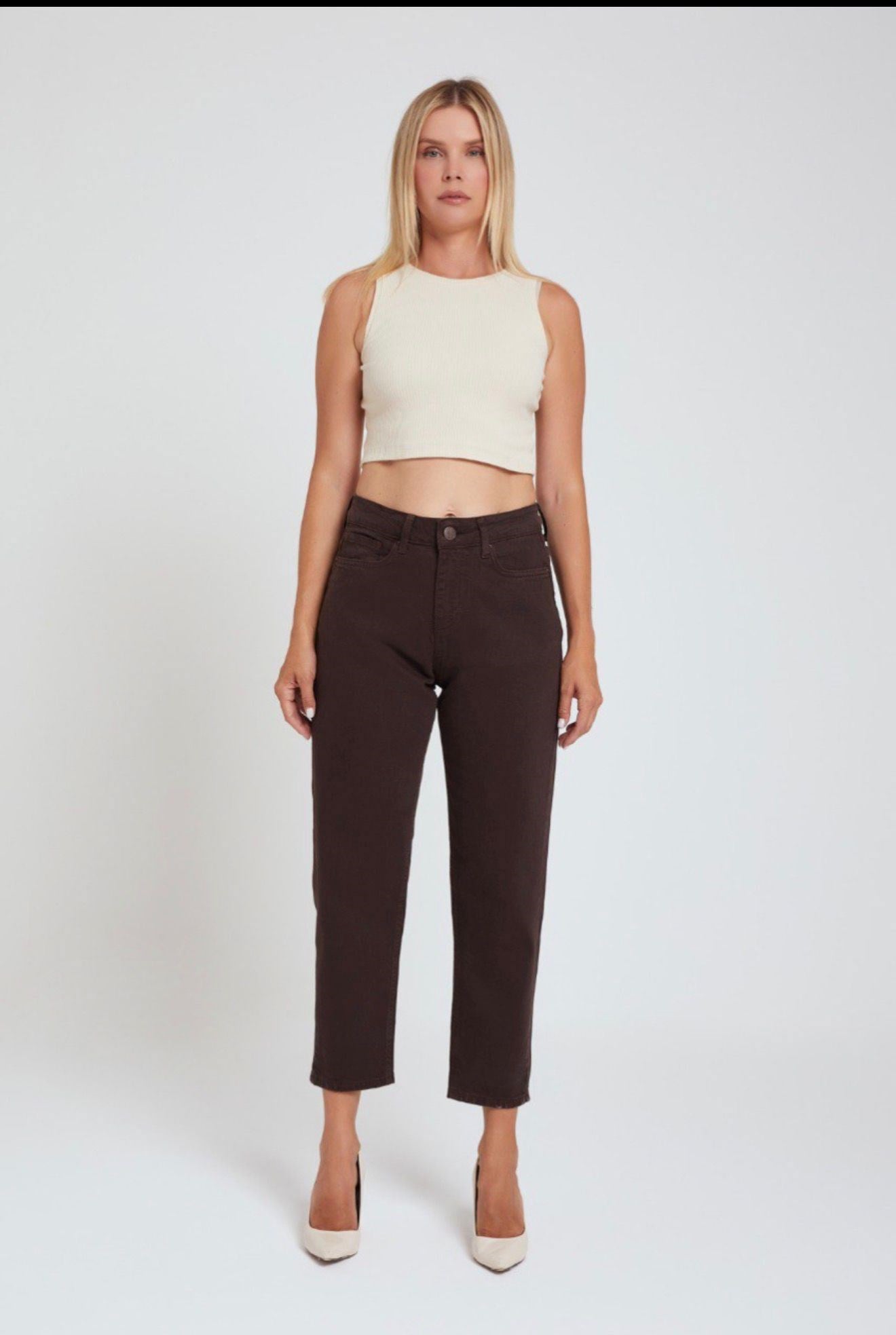 0504 Kahve Kot Pantolon