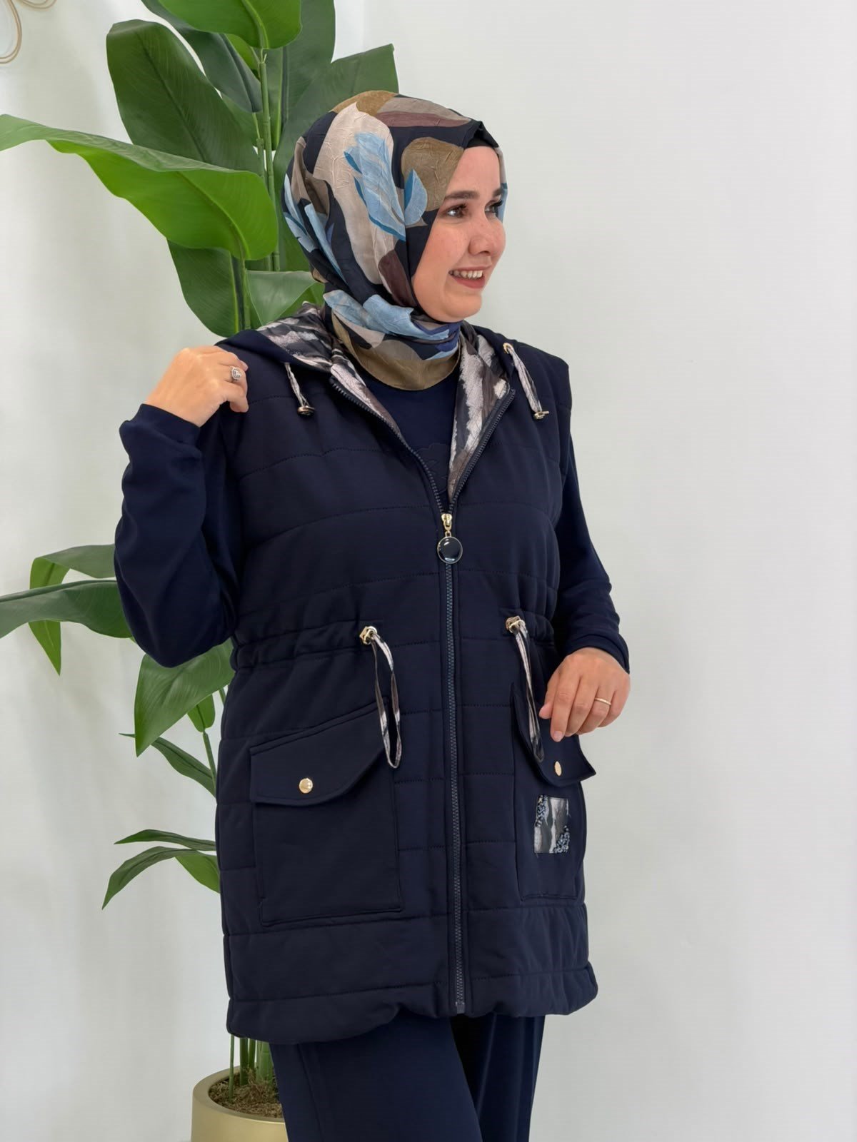 10961 Alara Lacivert Üçlü Takım