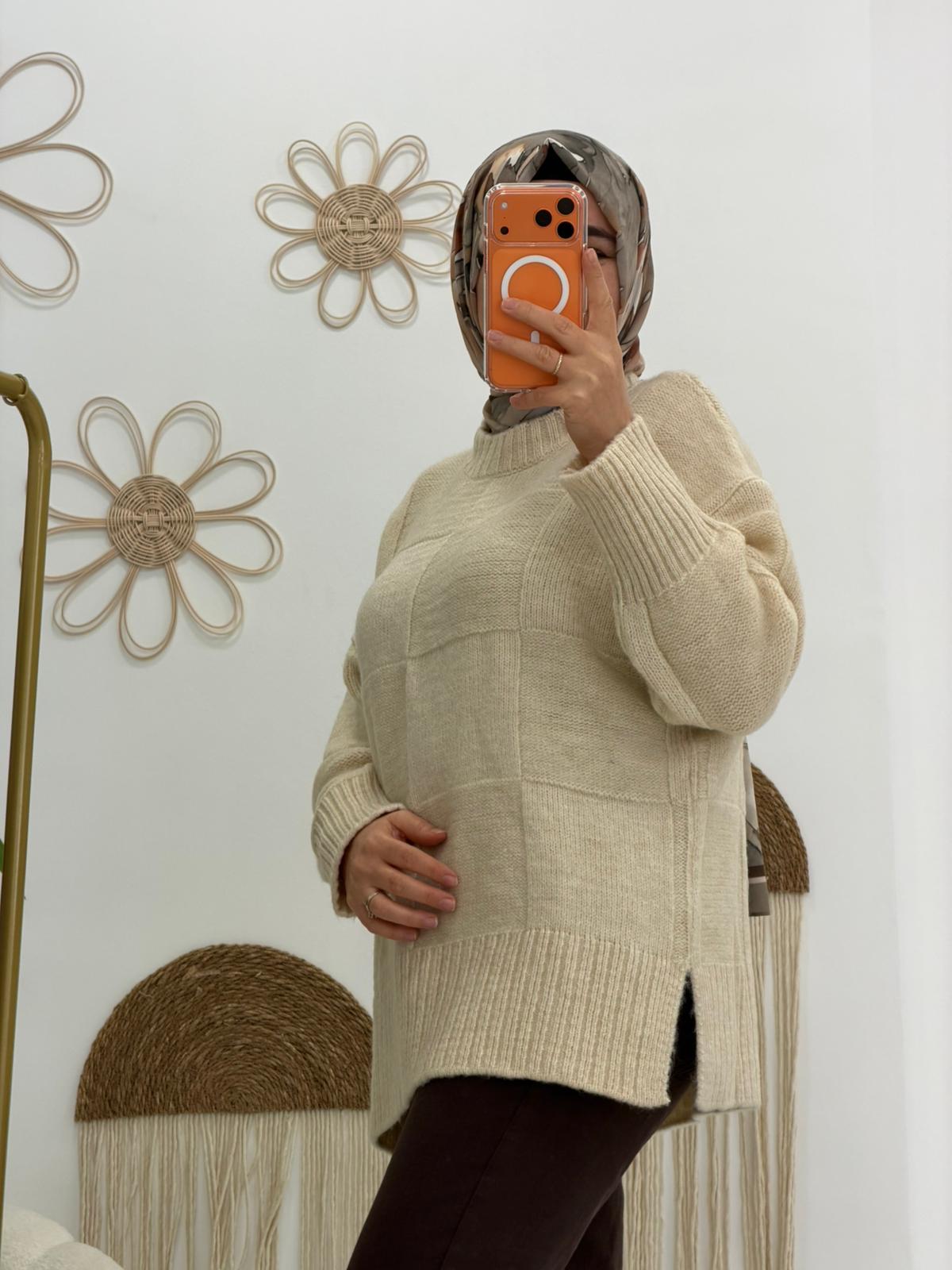 Bej Triko Kazak