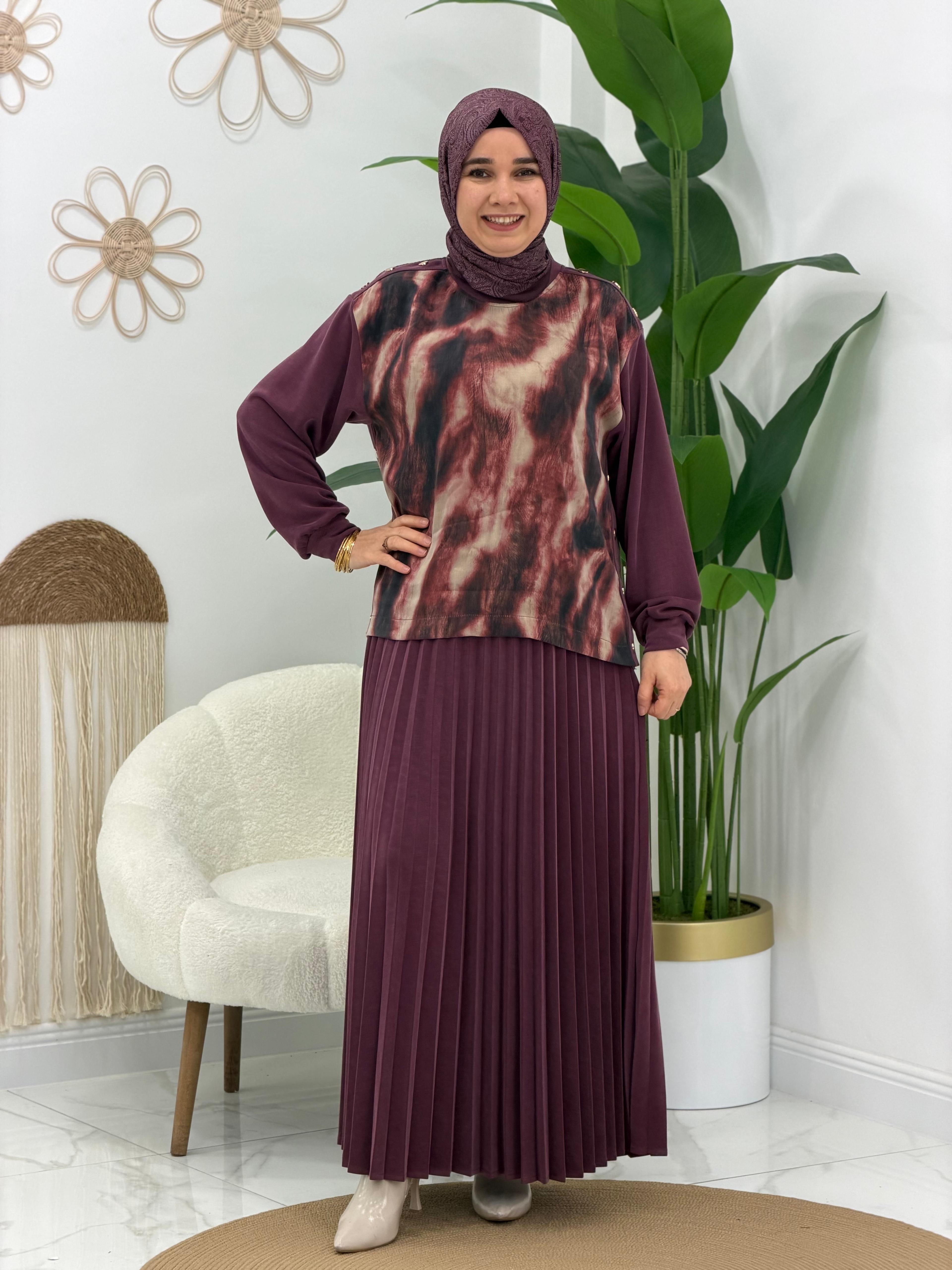 Bordo Etekli Takım