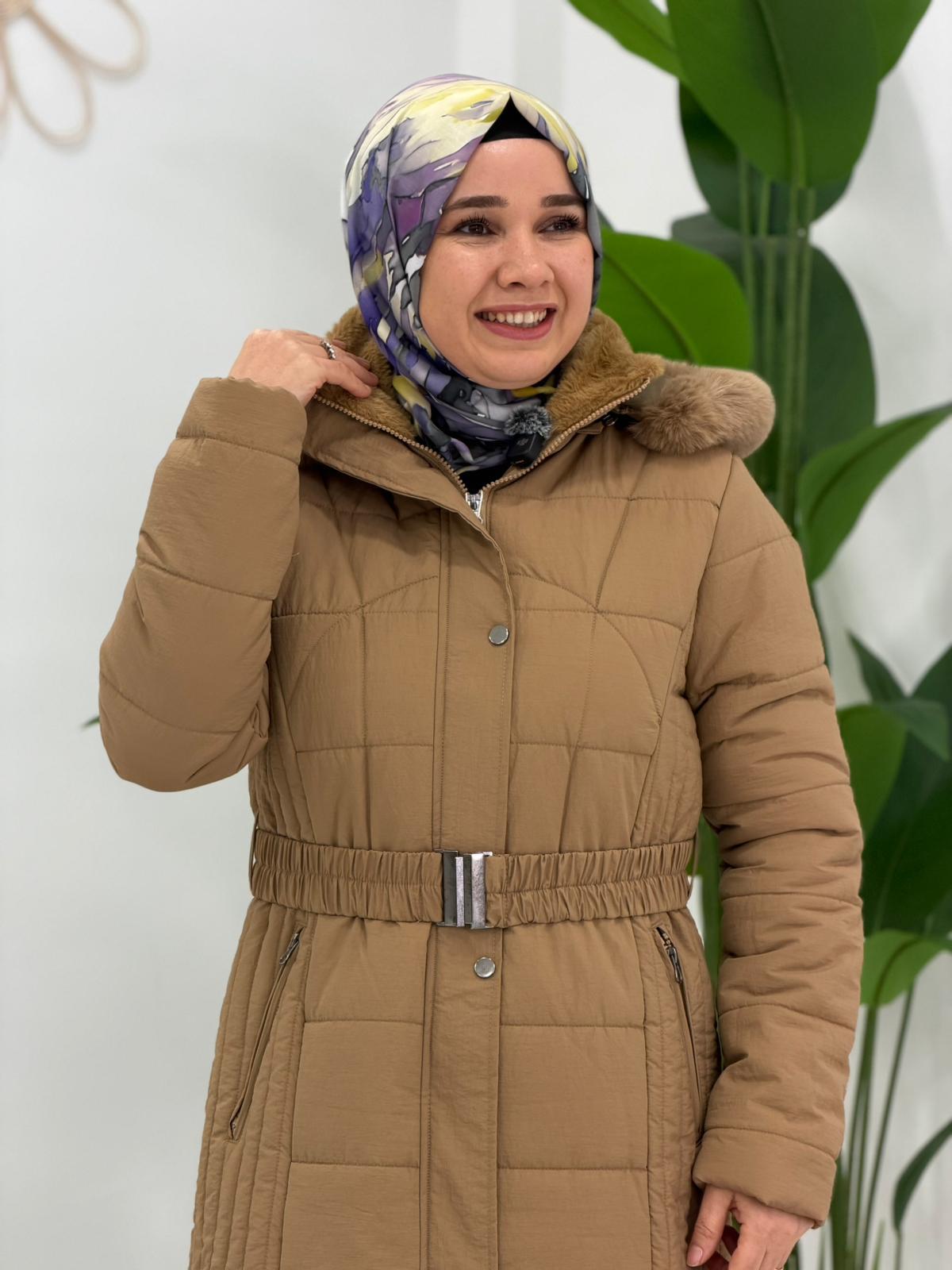 Camel Wınter Linea Kaban