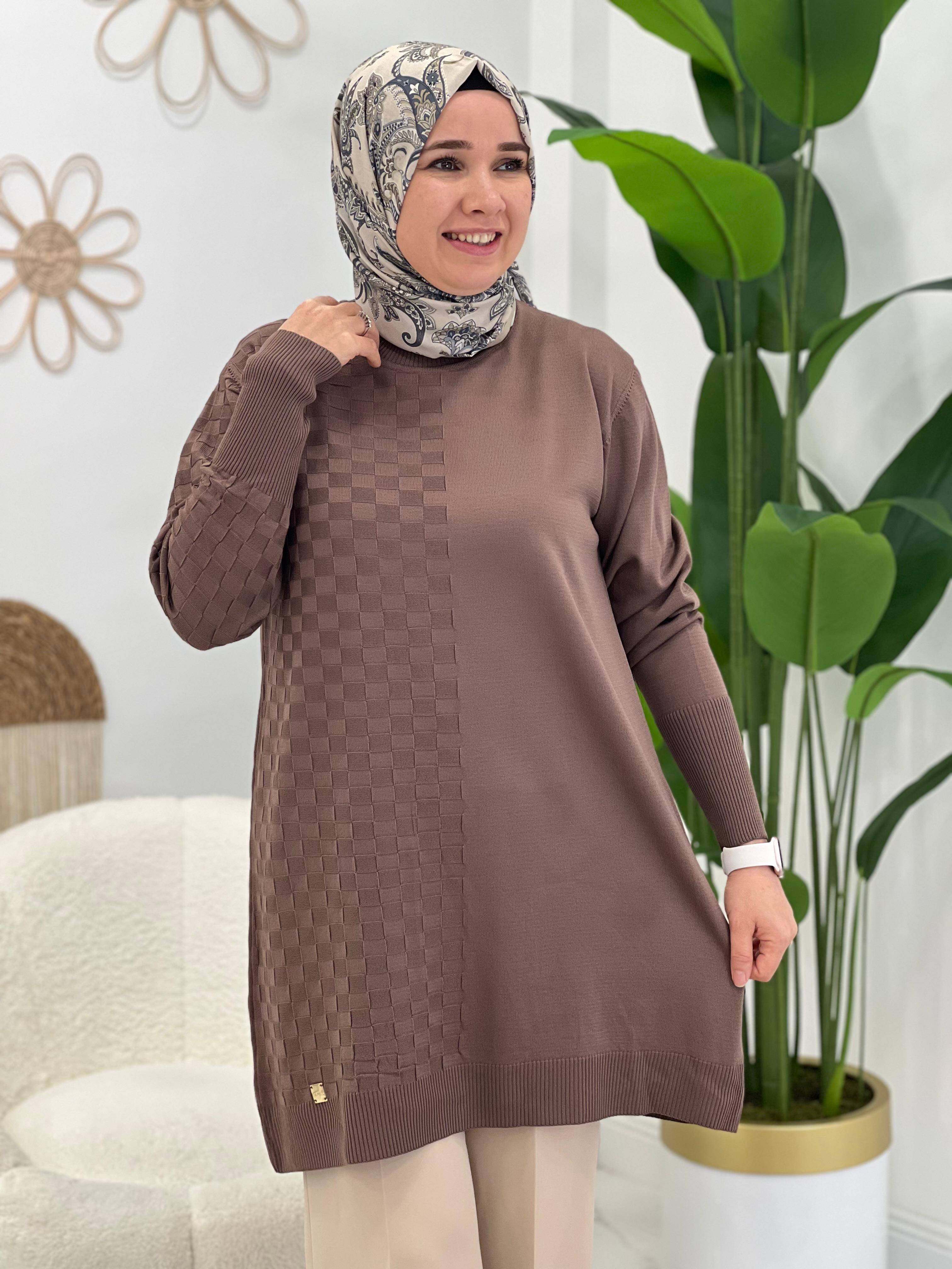 Capiçino Kareli Triko Tunik
