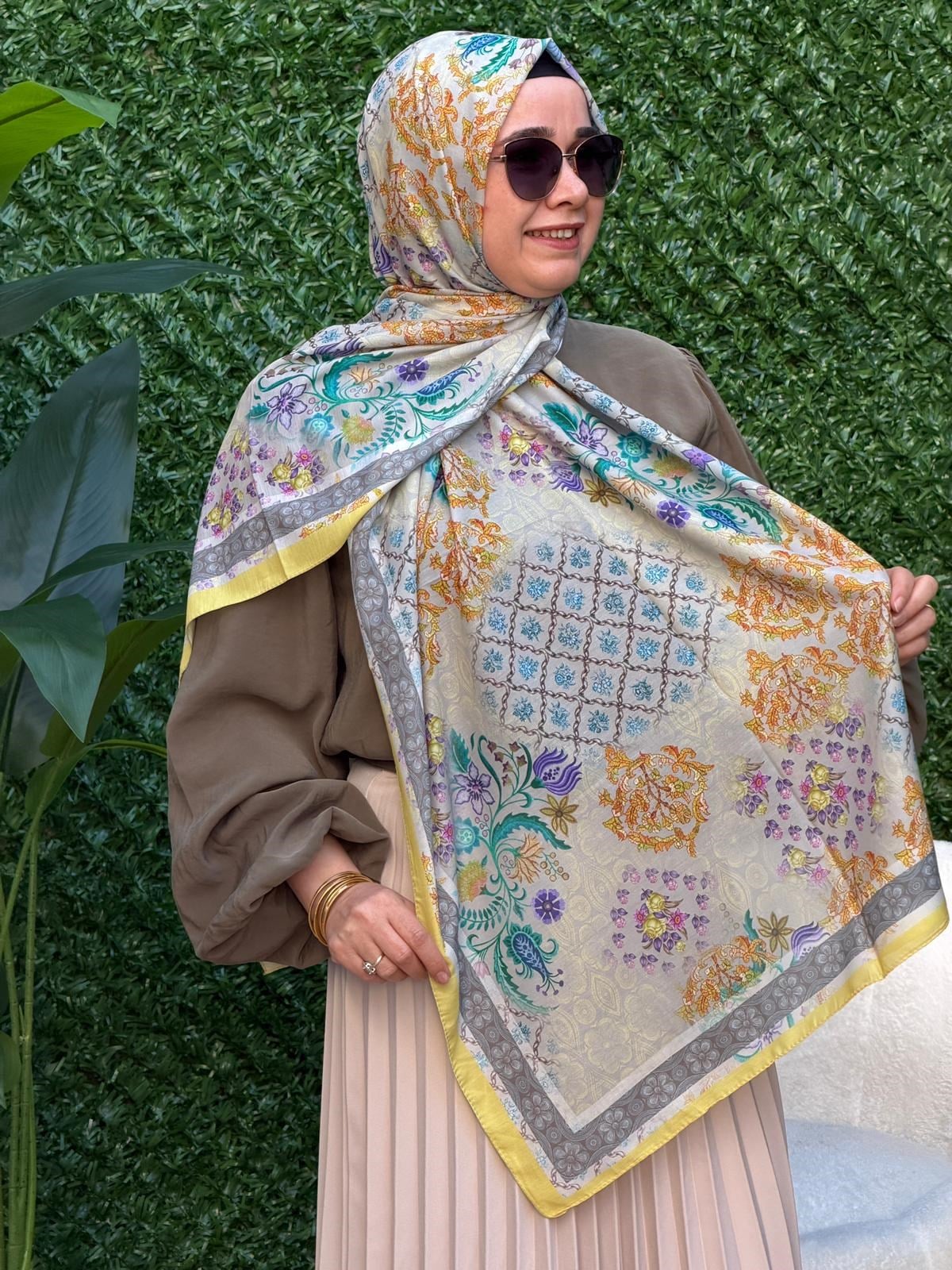 Desenli Şal