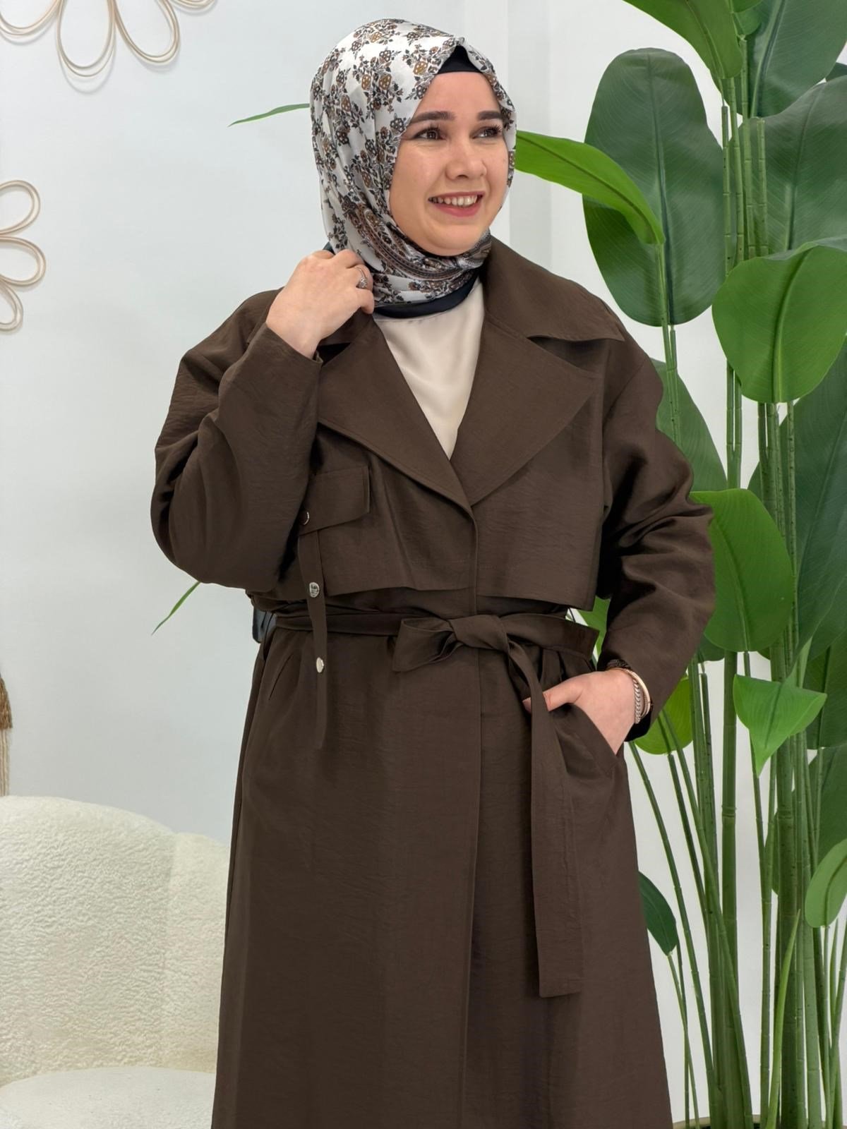 Kahve Himalaya Giyçık Kap