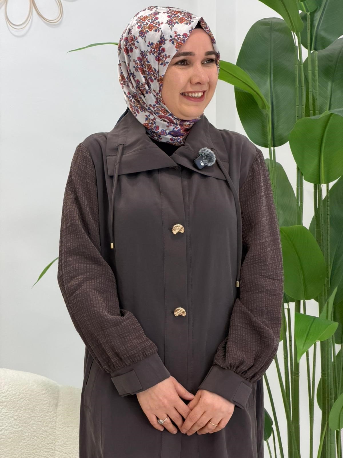 Kahve Navy Pantolonlu Takım