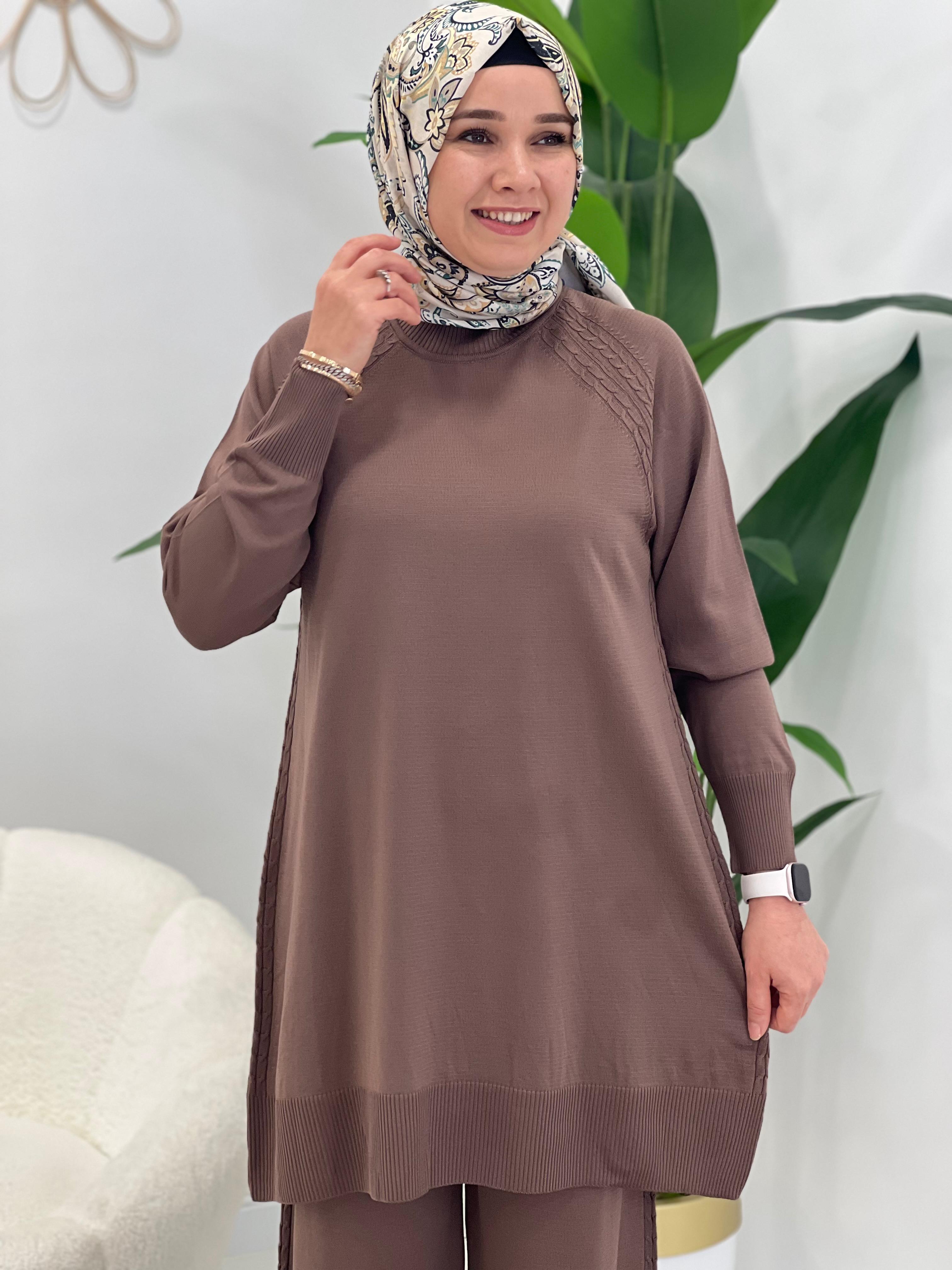 Kahve Triko Takım