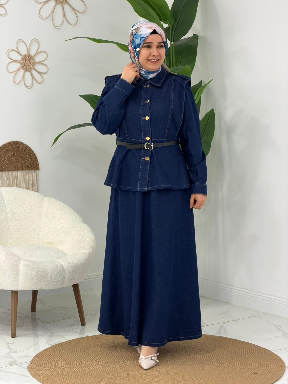 Koyu Mavi Kot Takım