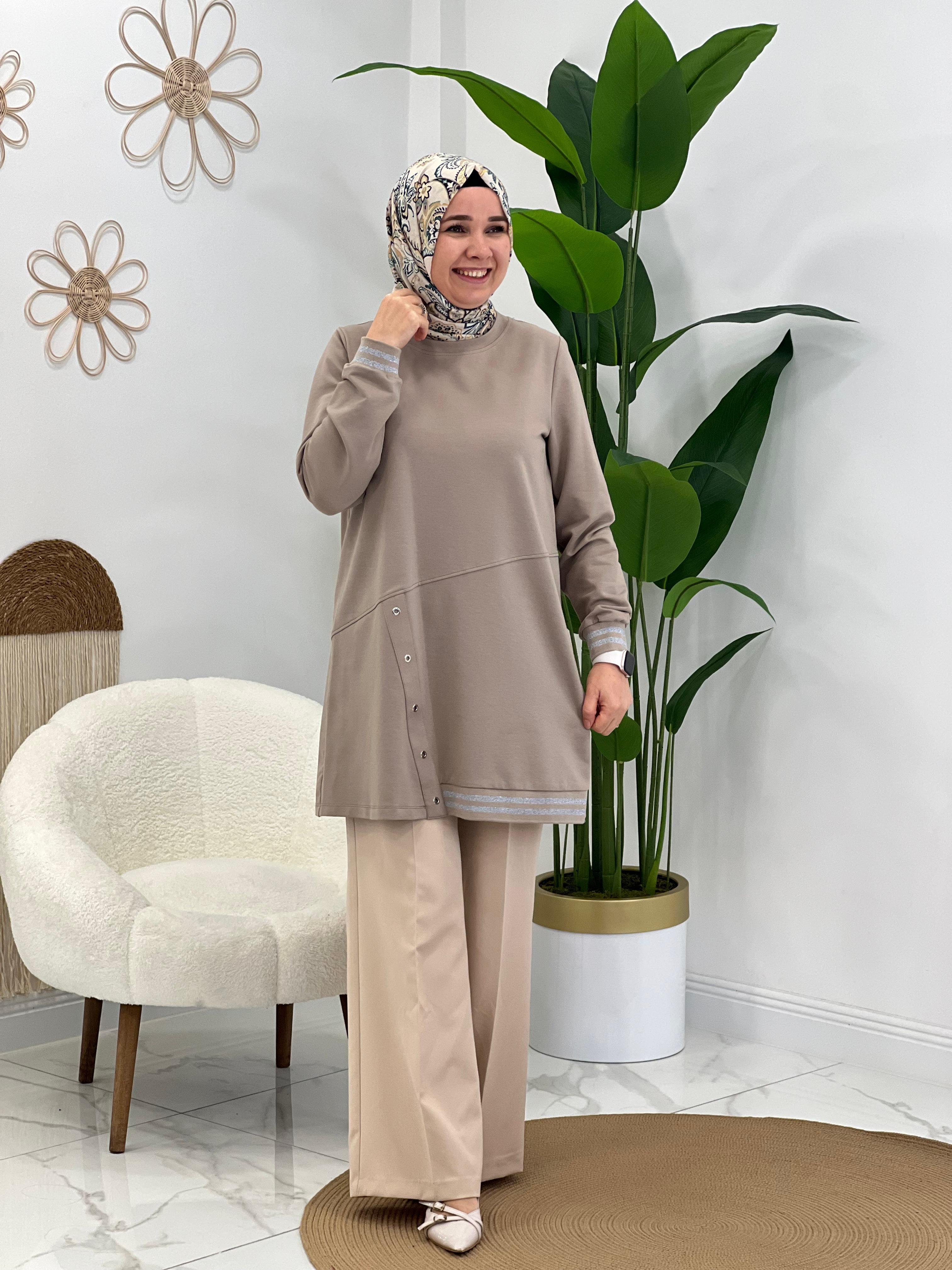 Kum Ribanalı sweat