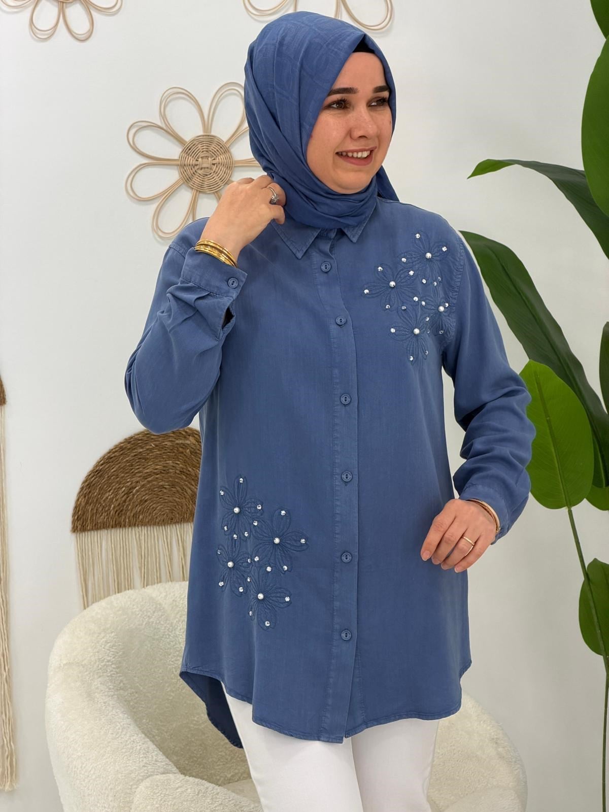 Mavi Tensel Tunik