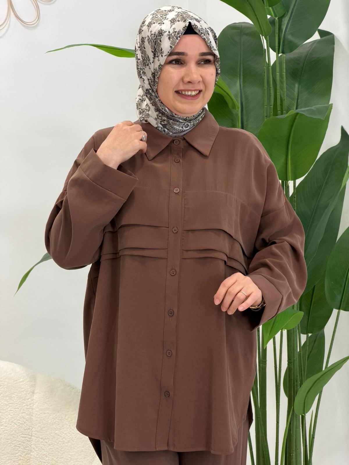Taba Enza Pantolonlu Takım