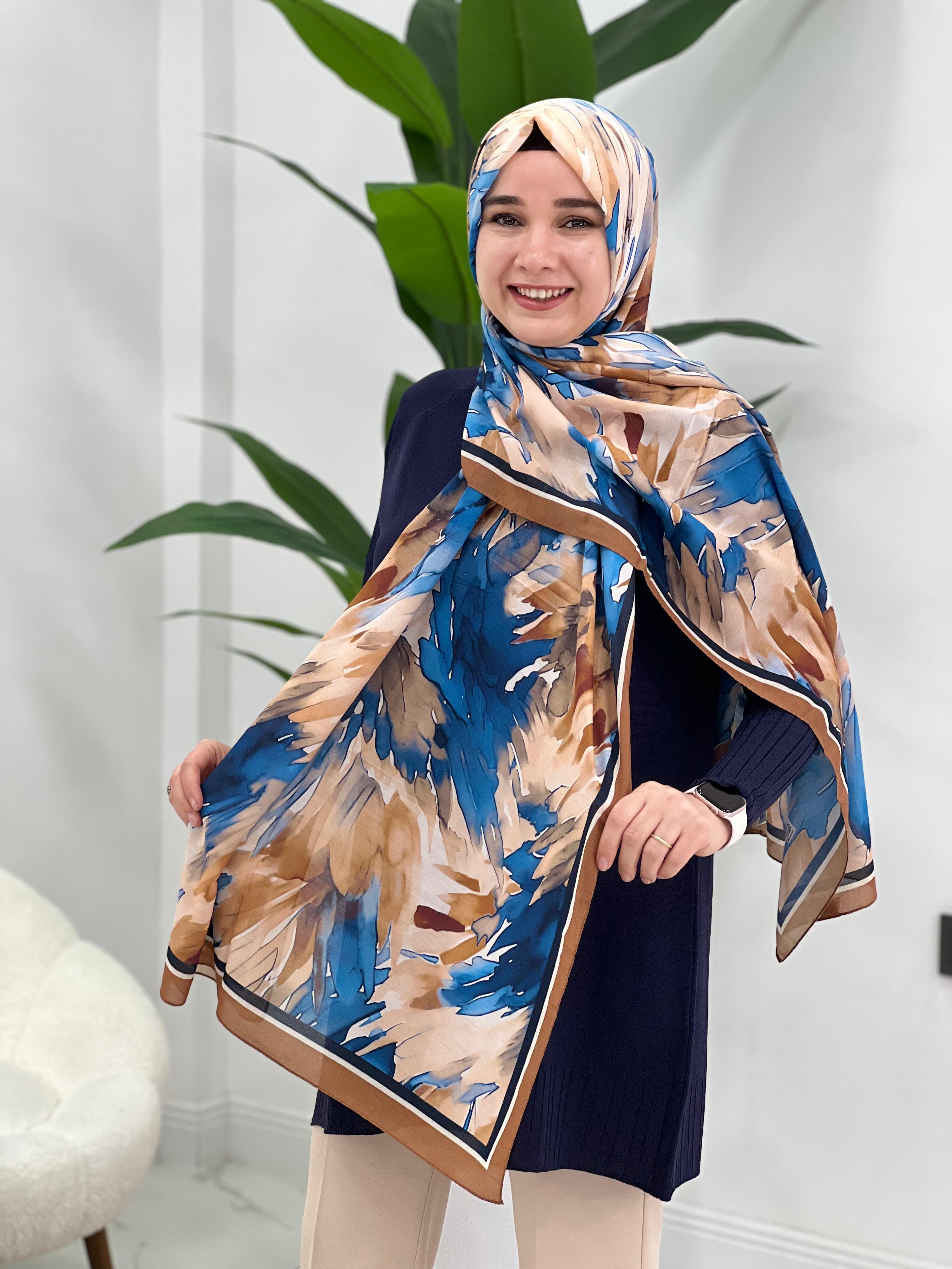 Toprak Desenli Şal
