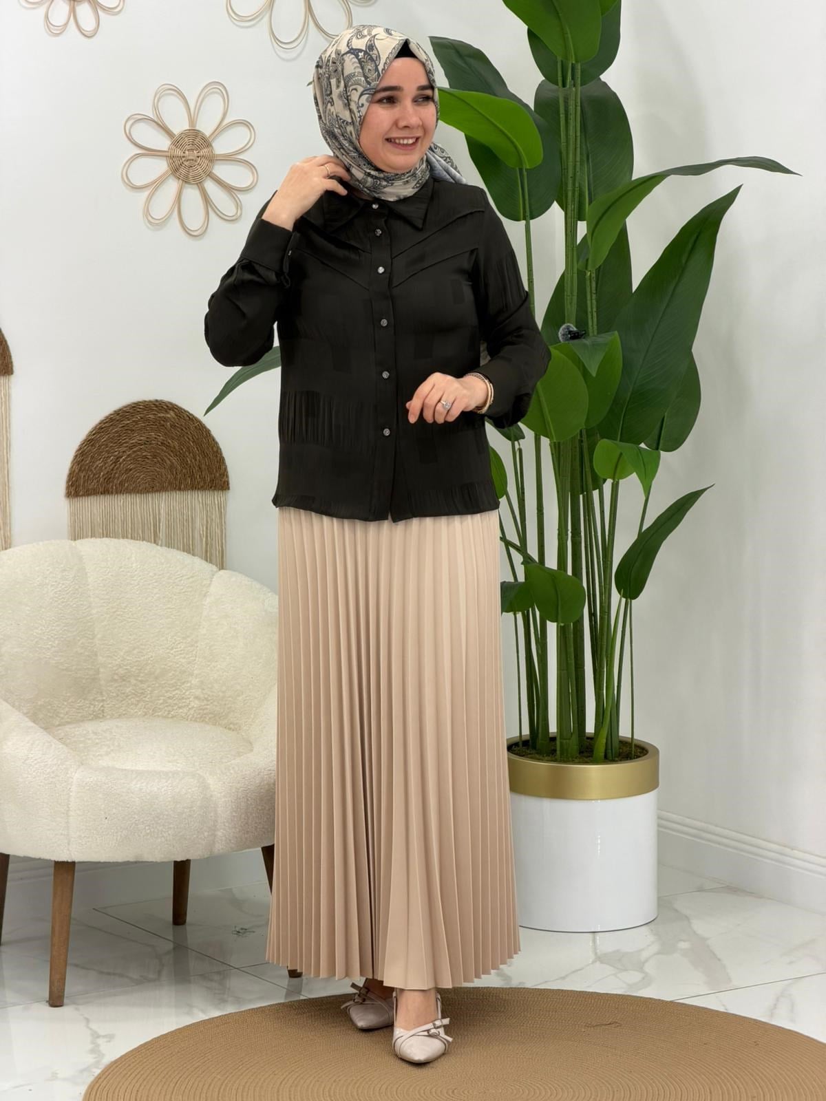 Yeşil Aura Gömlek