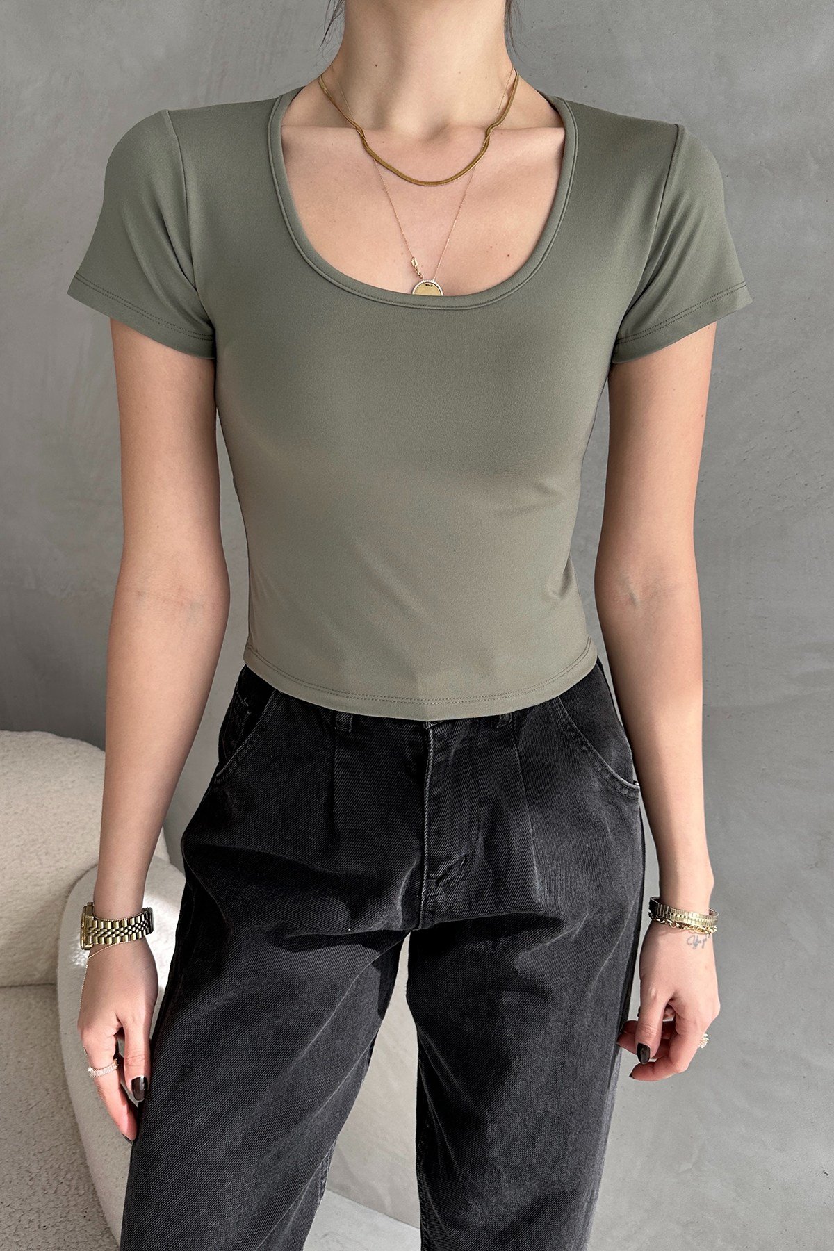 Bordo Dalgıç Kumaş Body