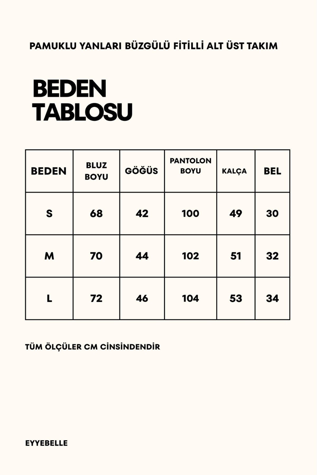 Kadın Pamuklu Yanları Büzgülü Fitilli Alt Üst Takım