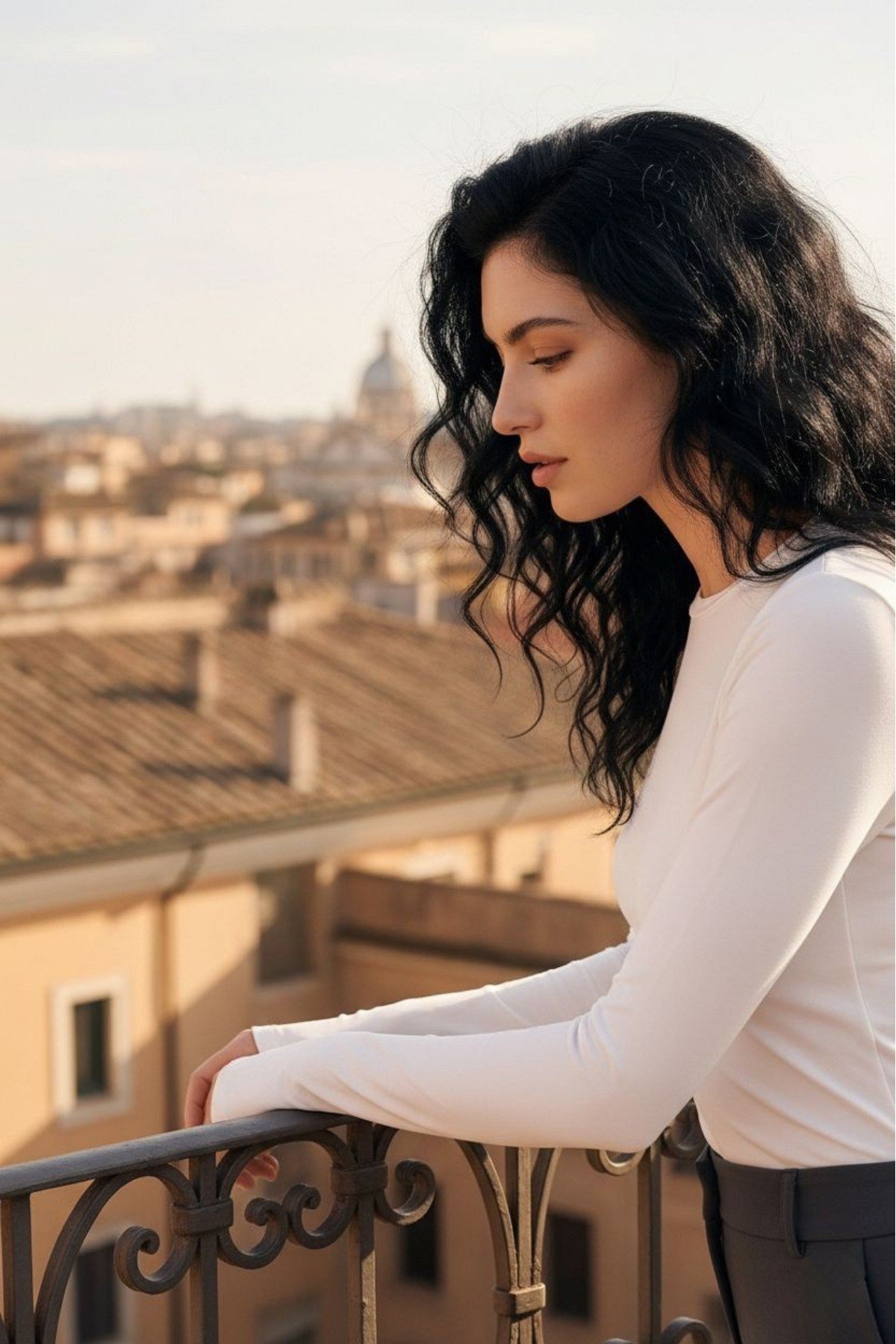 Kadın Parmak Detaylı Body