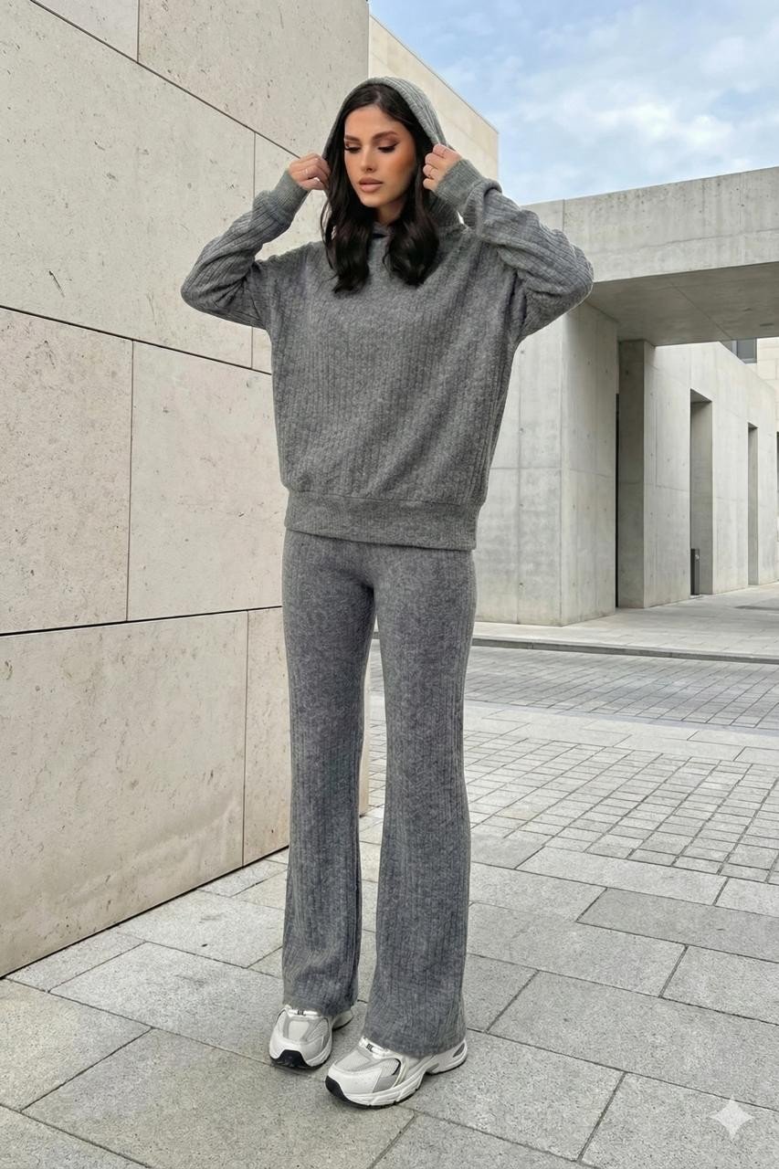 Kapüşonlu Sweat Takım
