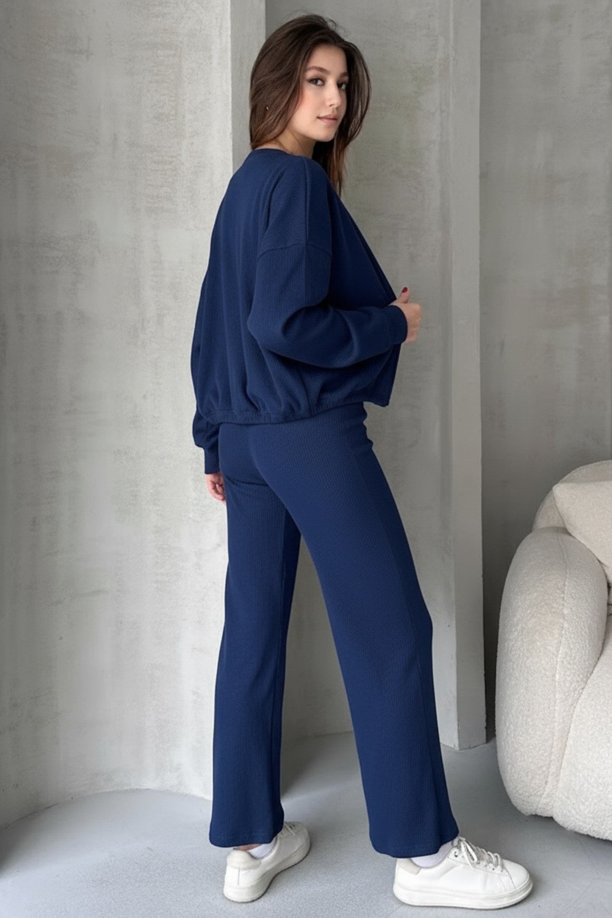 Kaşkorse Pantolon Bomber Ceket Kadın Alt Üst Takım