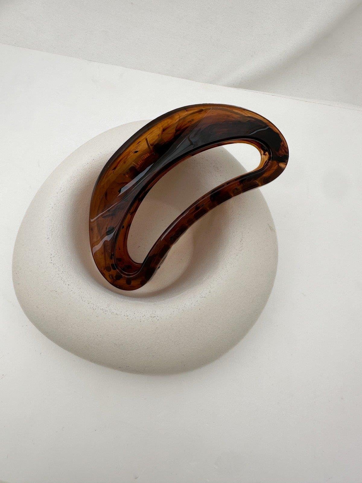 Hareli Kemik Model Oval Mandal Toka