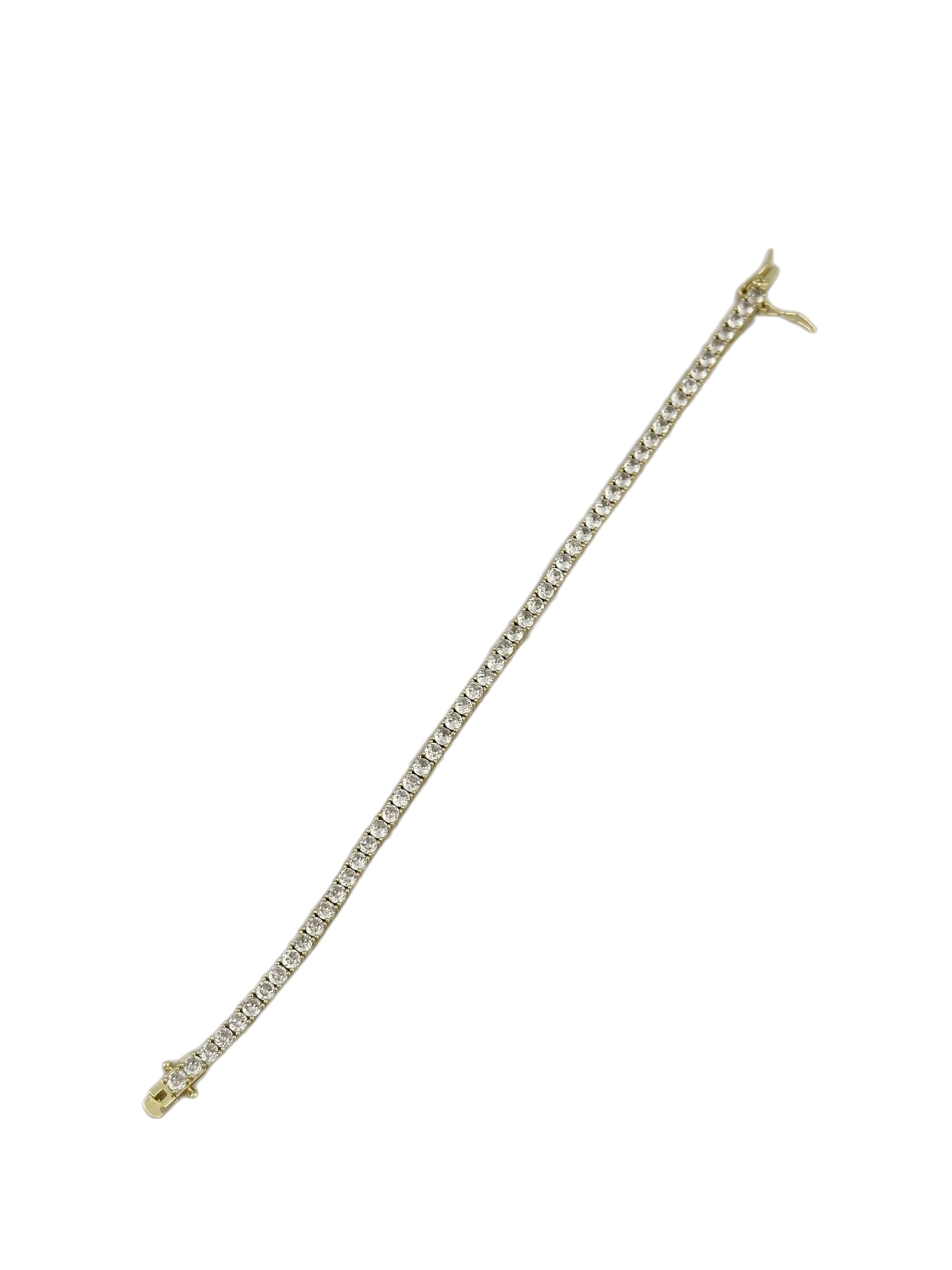 Özel Seri 3 Mm Döküm Su Yolu Bileklik ( 19 Cm )
