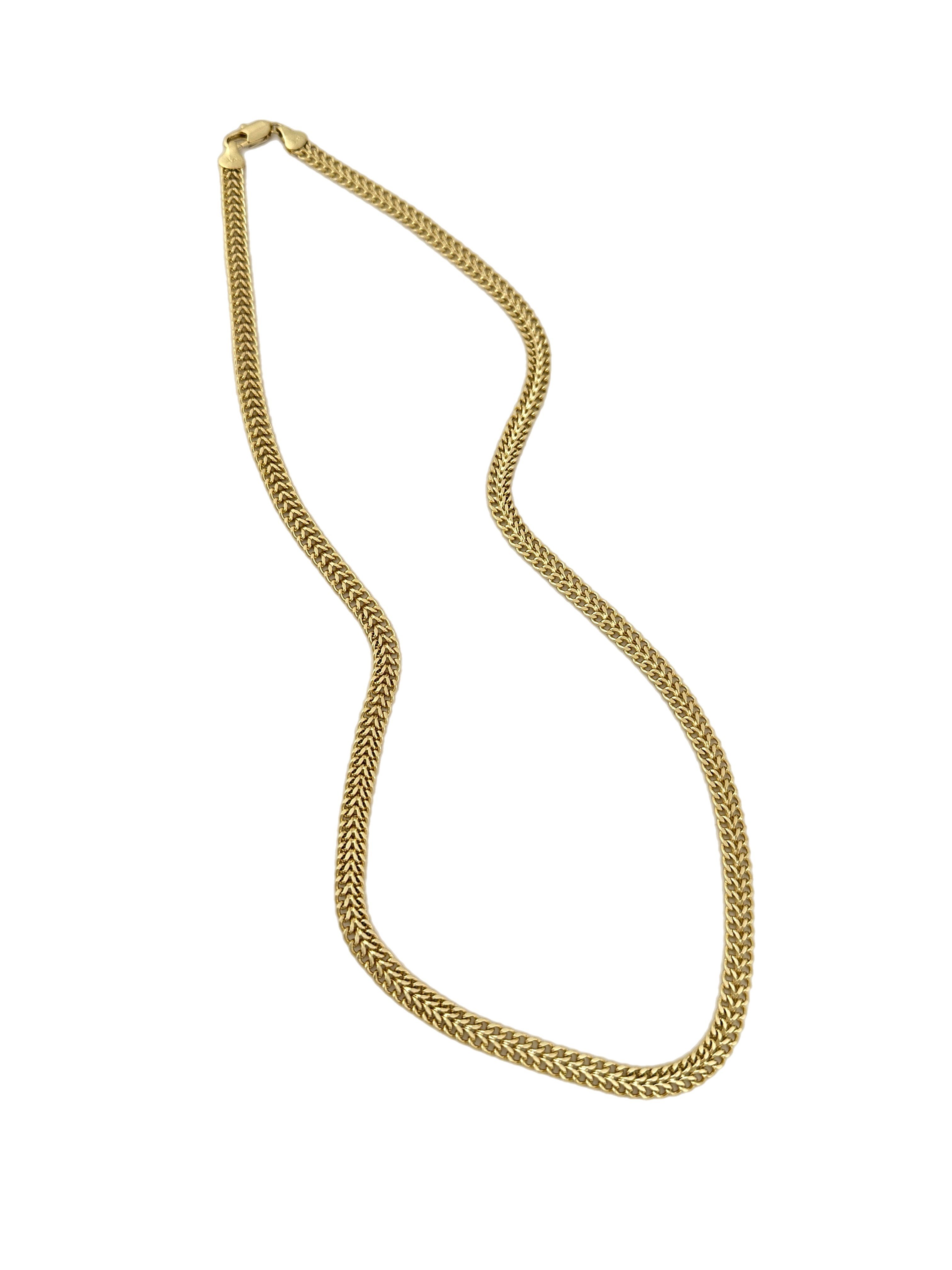 Özel Seri Kalın Hasır Zincir Kolye ( 60 Cm )