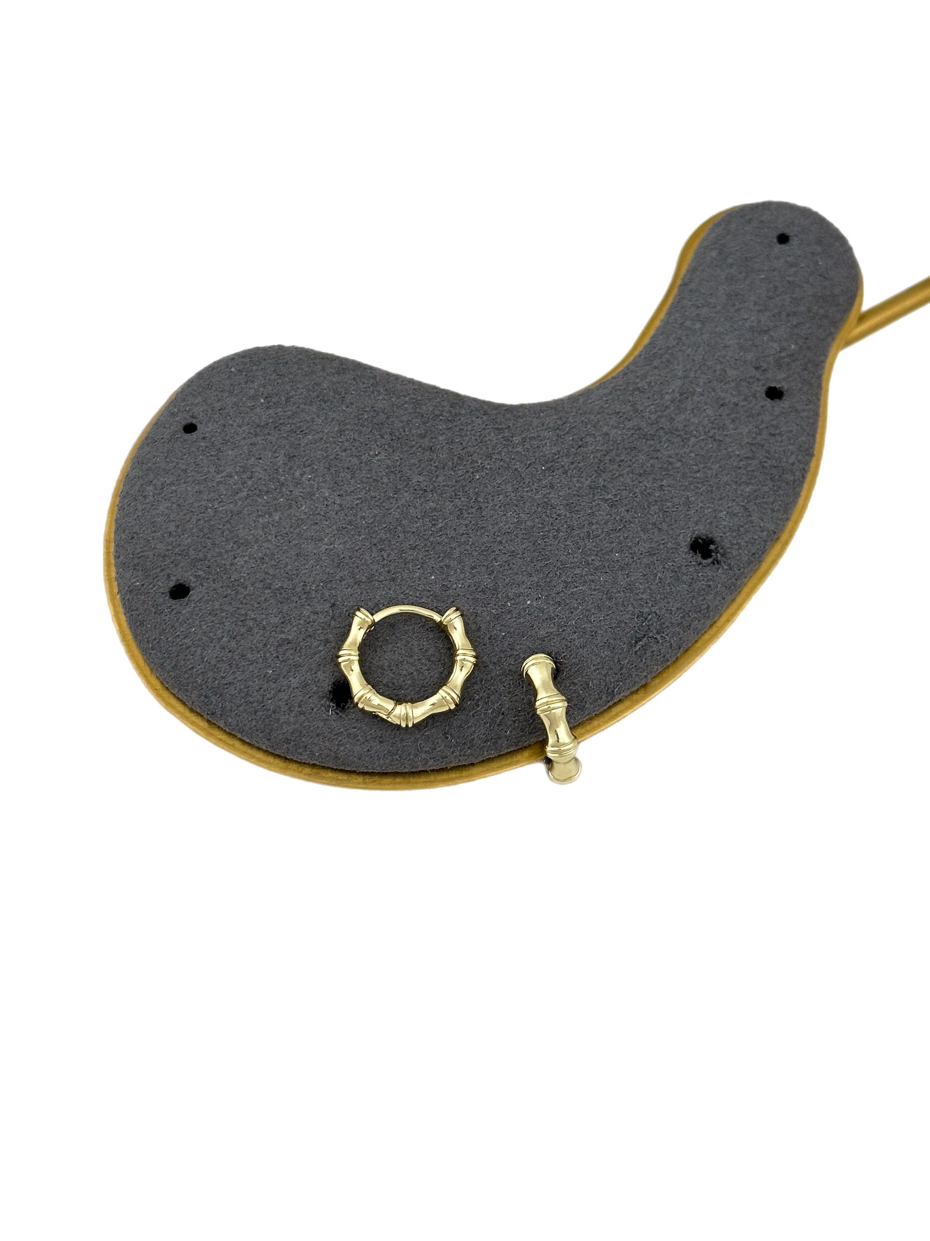Özel Seri Kemik Model Halka Kıkırdak Küpe ( İç Çap : 1 Cm )