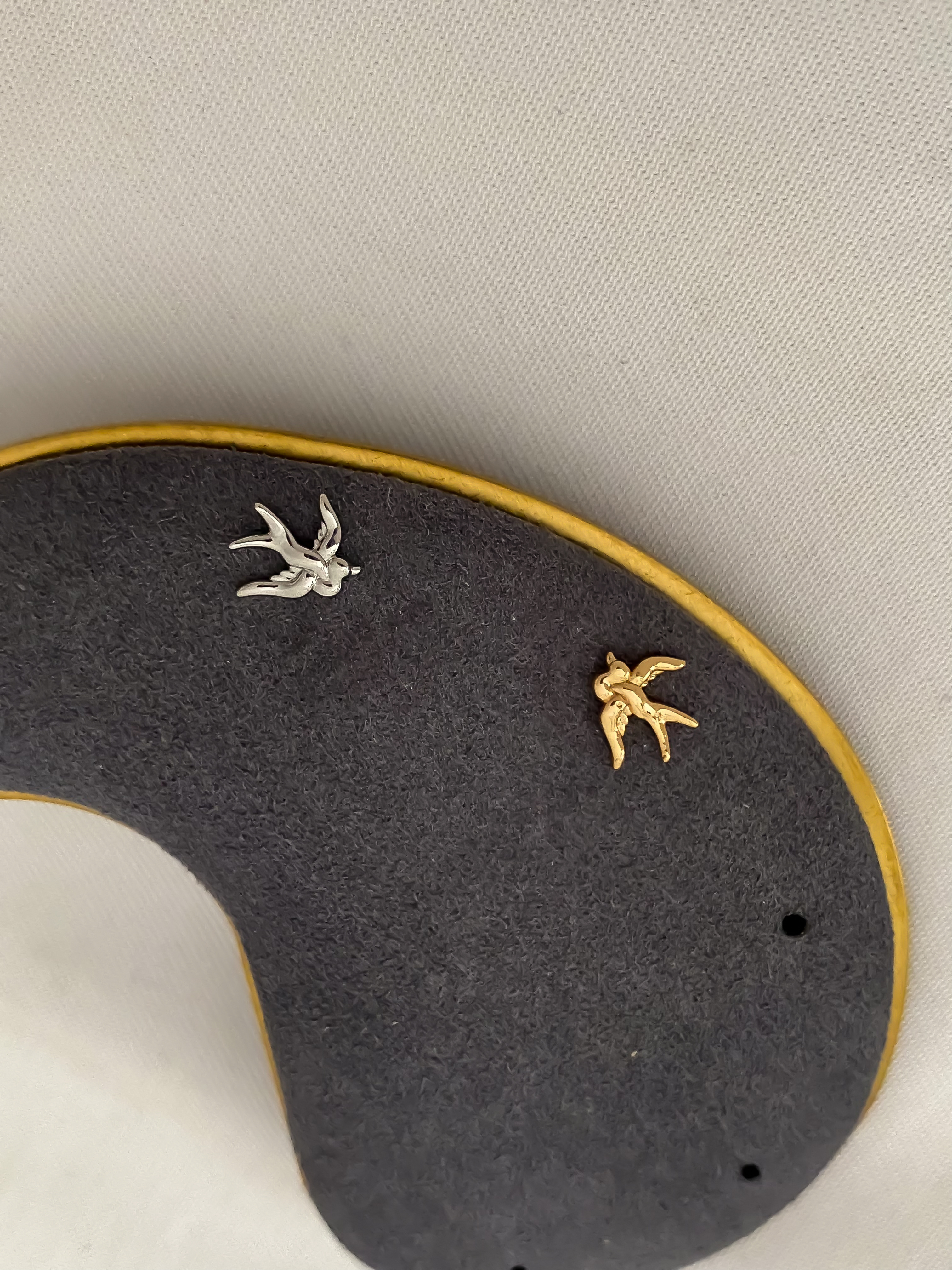 Özel Seri Plaka Kuş Figür Piercing