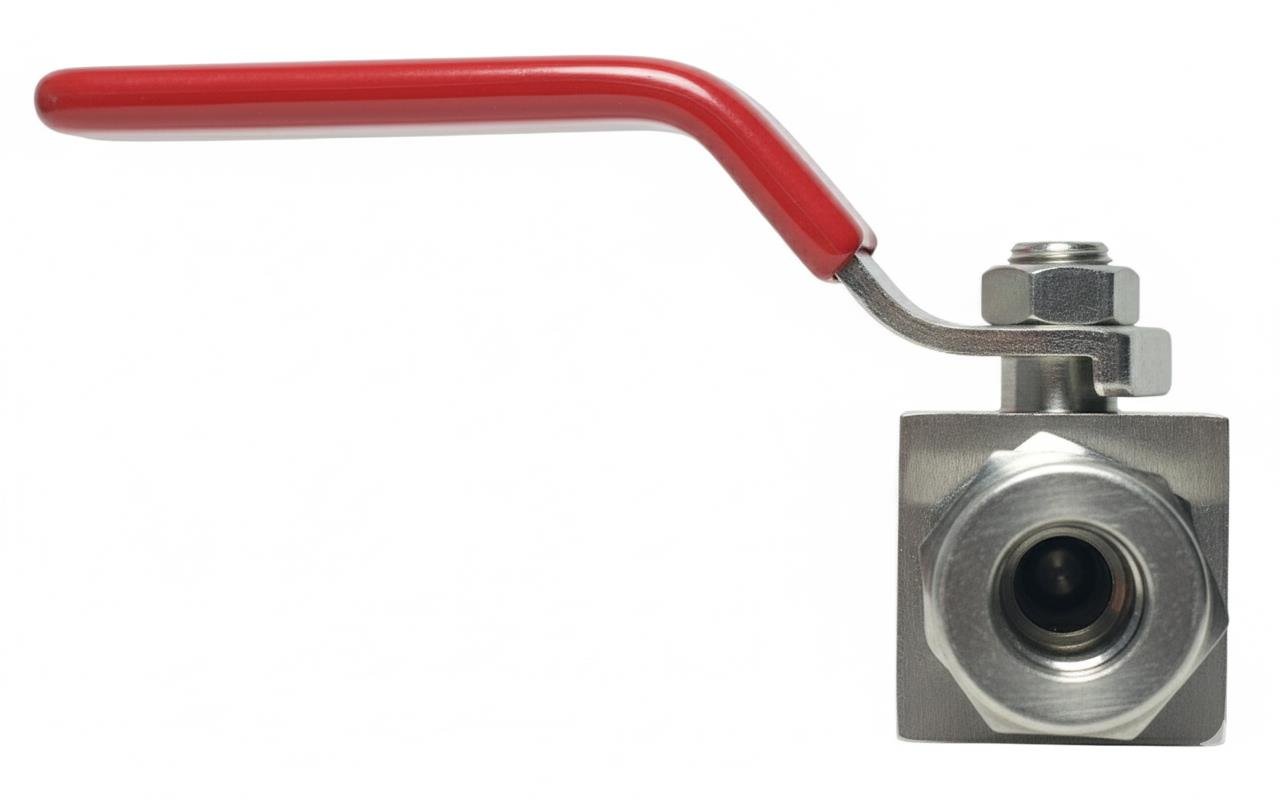 MACON HT.V0654 Hidrolik Paslanmaz Küresel Vana 10mm