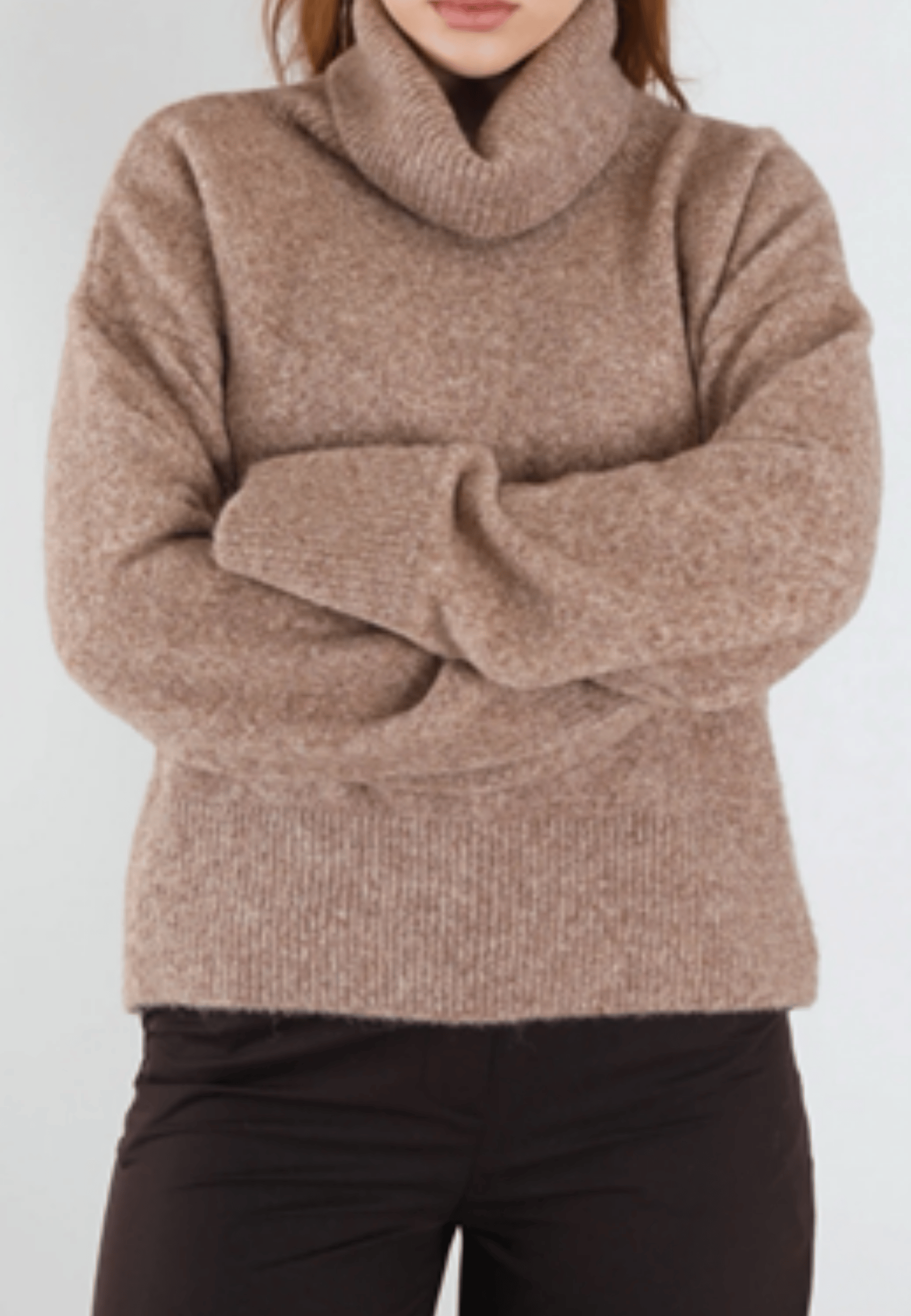 Coffee Cloud Knit 
